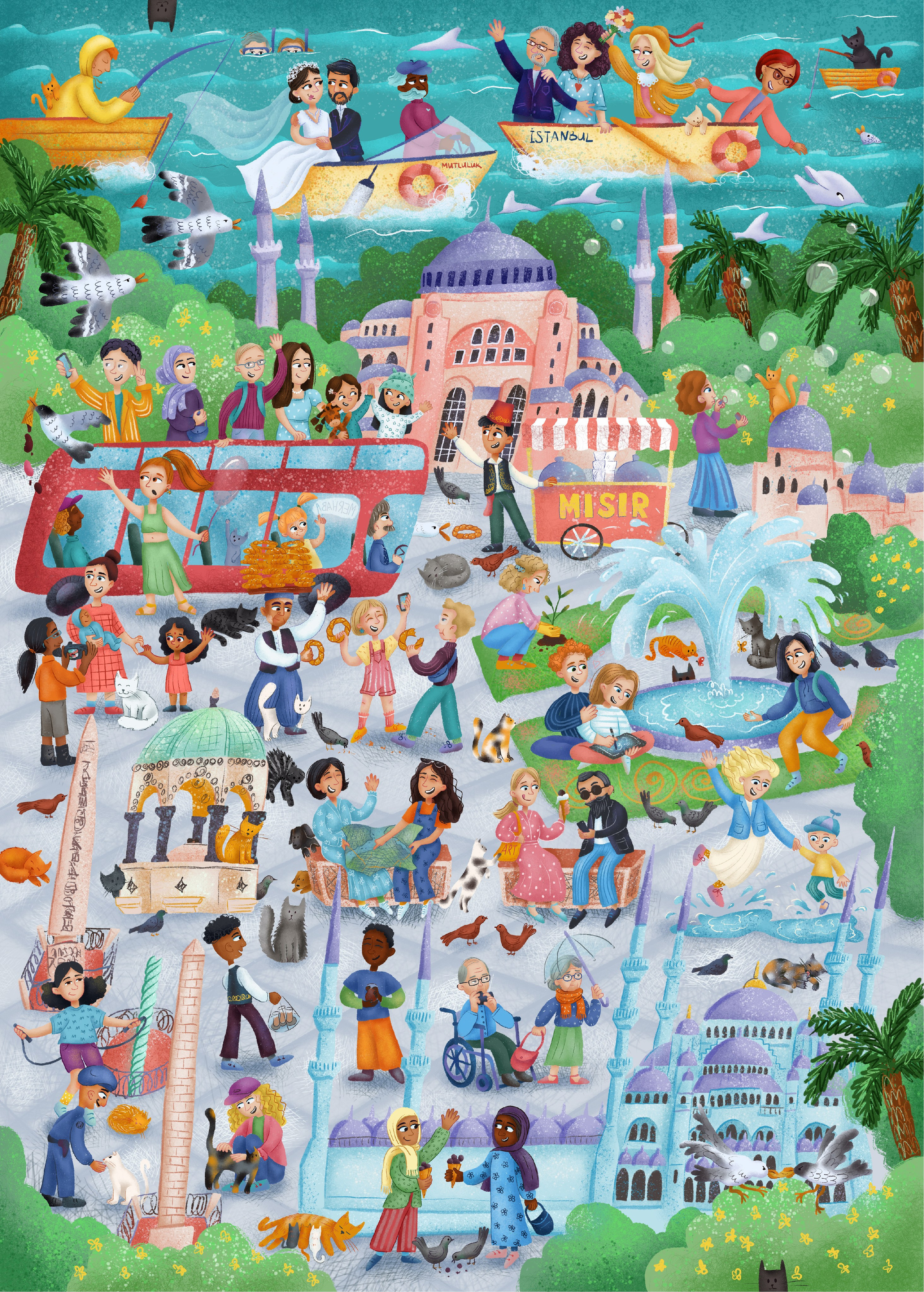 Виммельбух "Стамбул" с заданиями