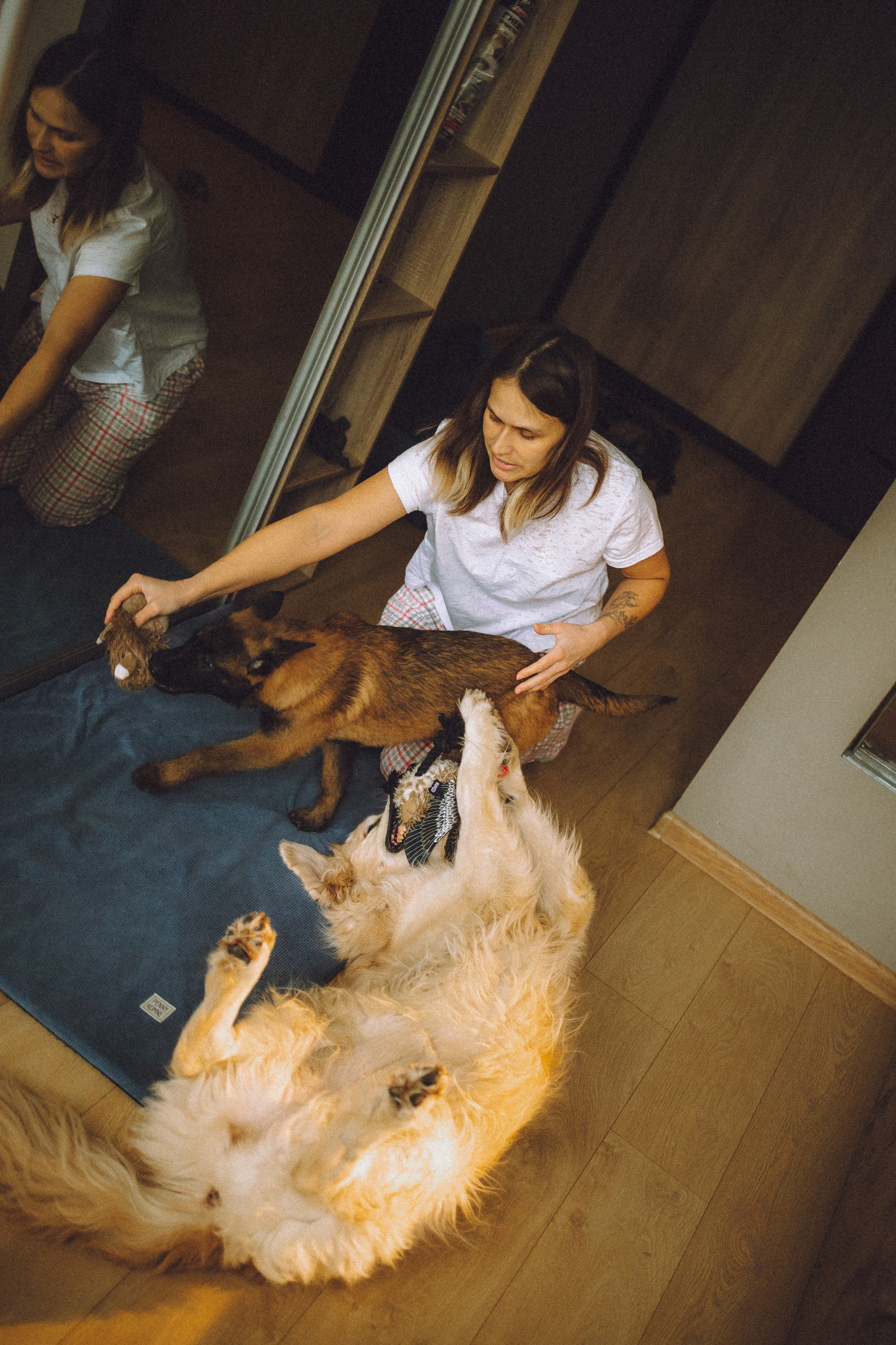 Ира, Андрей, Бэлла и Панда