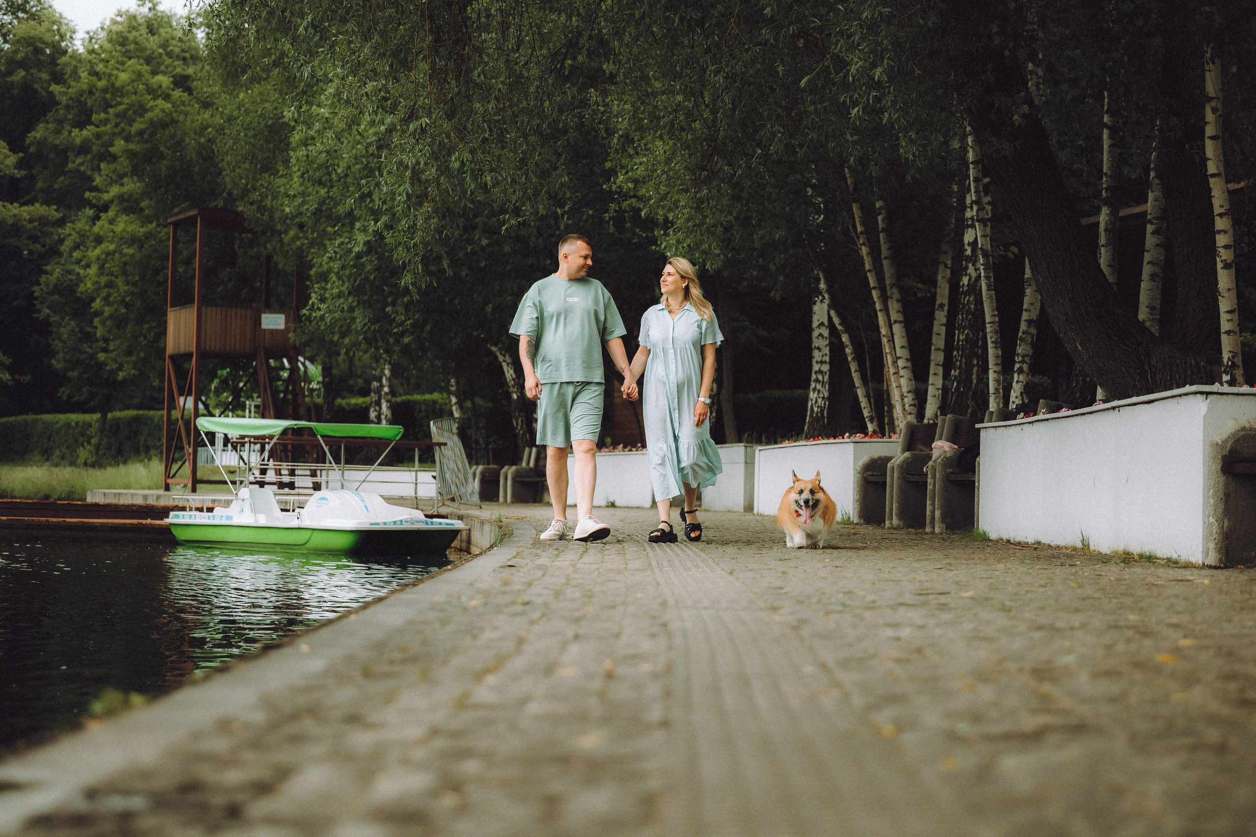 Ира, Леша и Харли