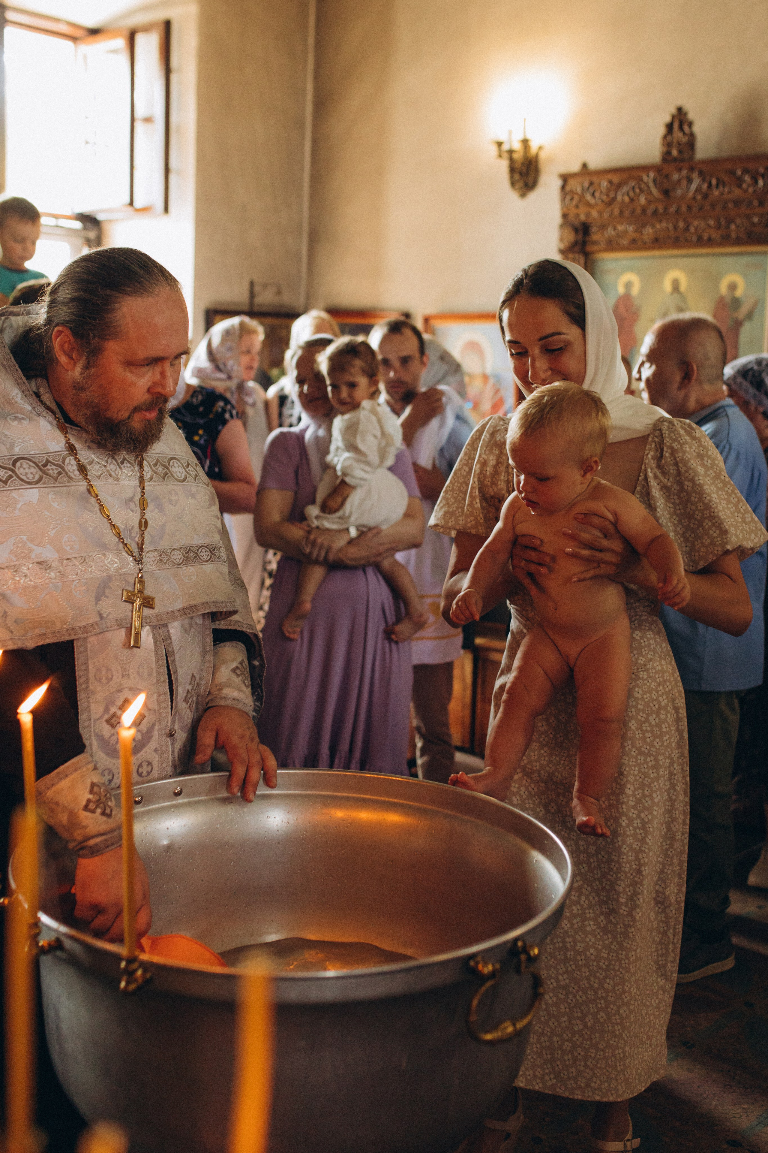 Крещение Марии. Семейный фотограф в Обнинске