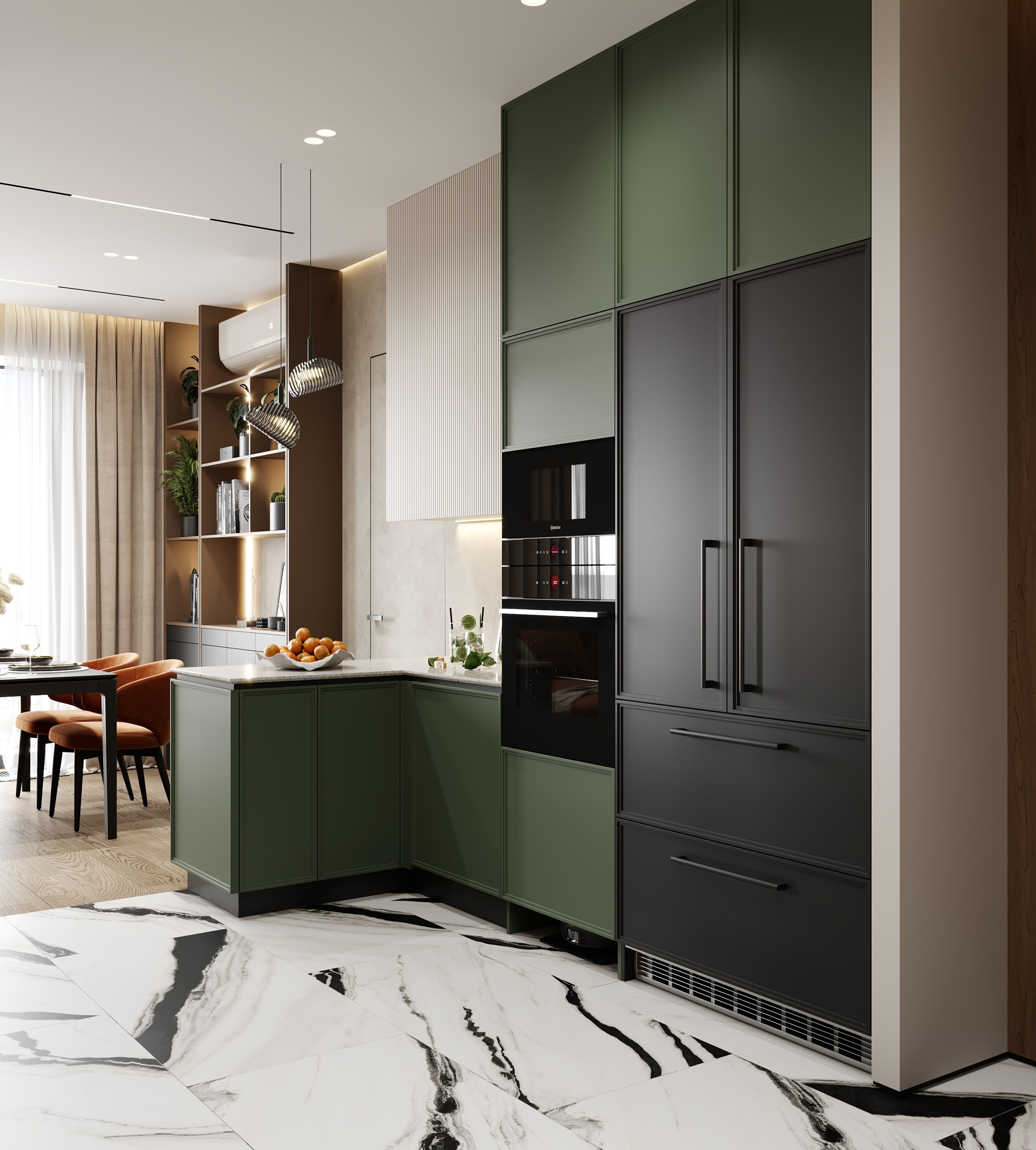 ОЗЕРНАЯ. Дизайн-бюро GOHOUSE в Москве