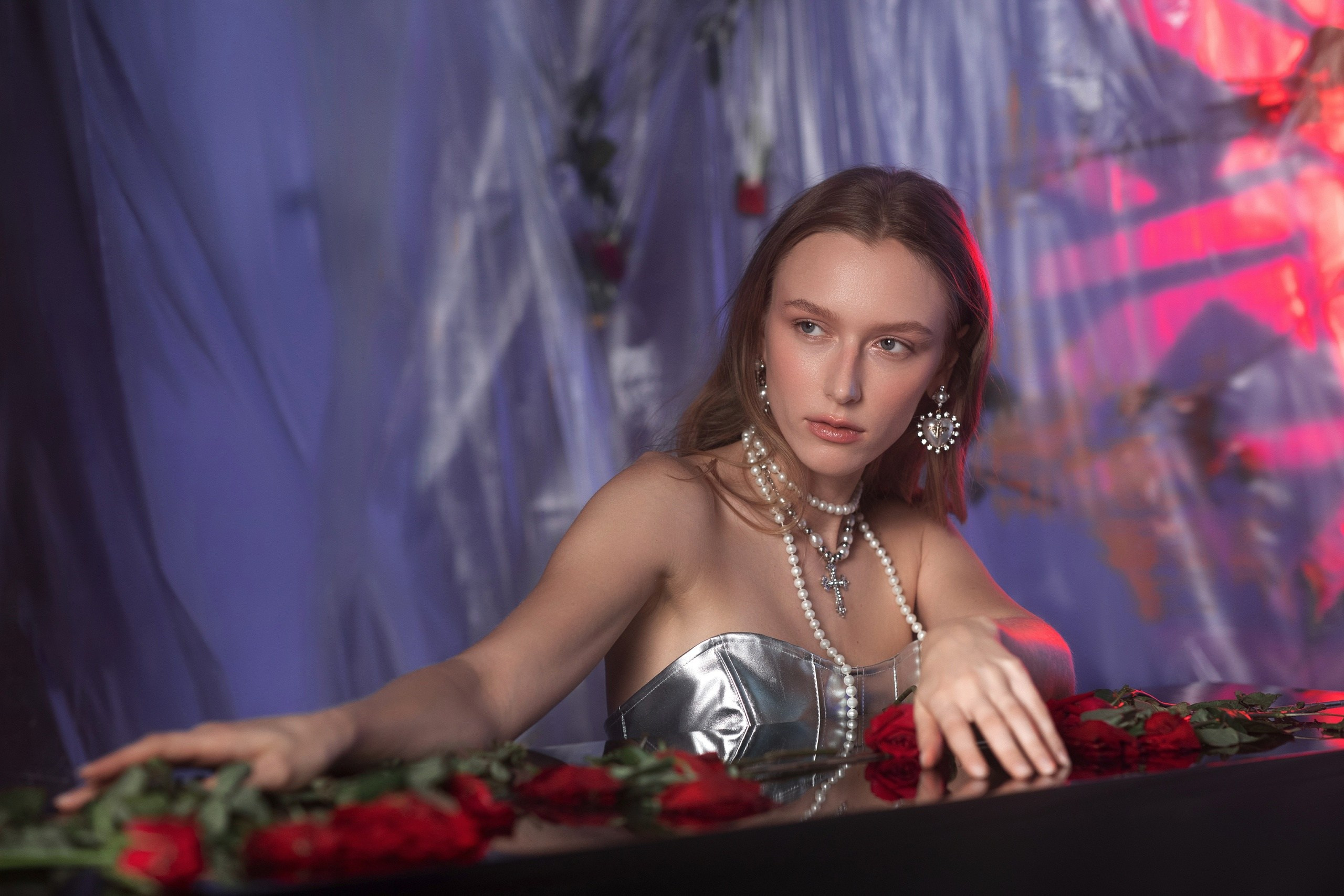 Женский портрет Moscow PhotoVideoFest 2024. Фотограф в г. Курске Владимир Гришин