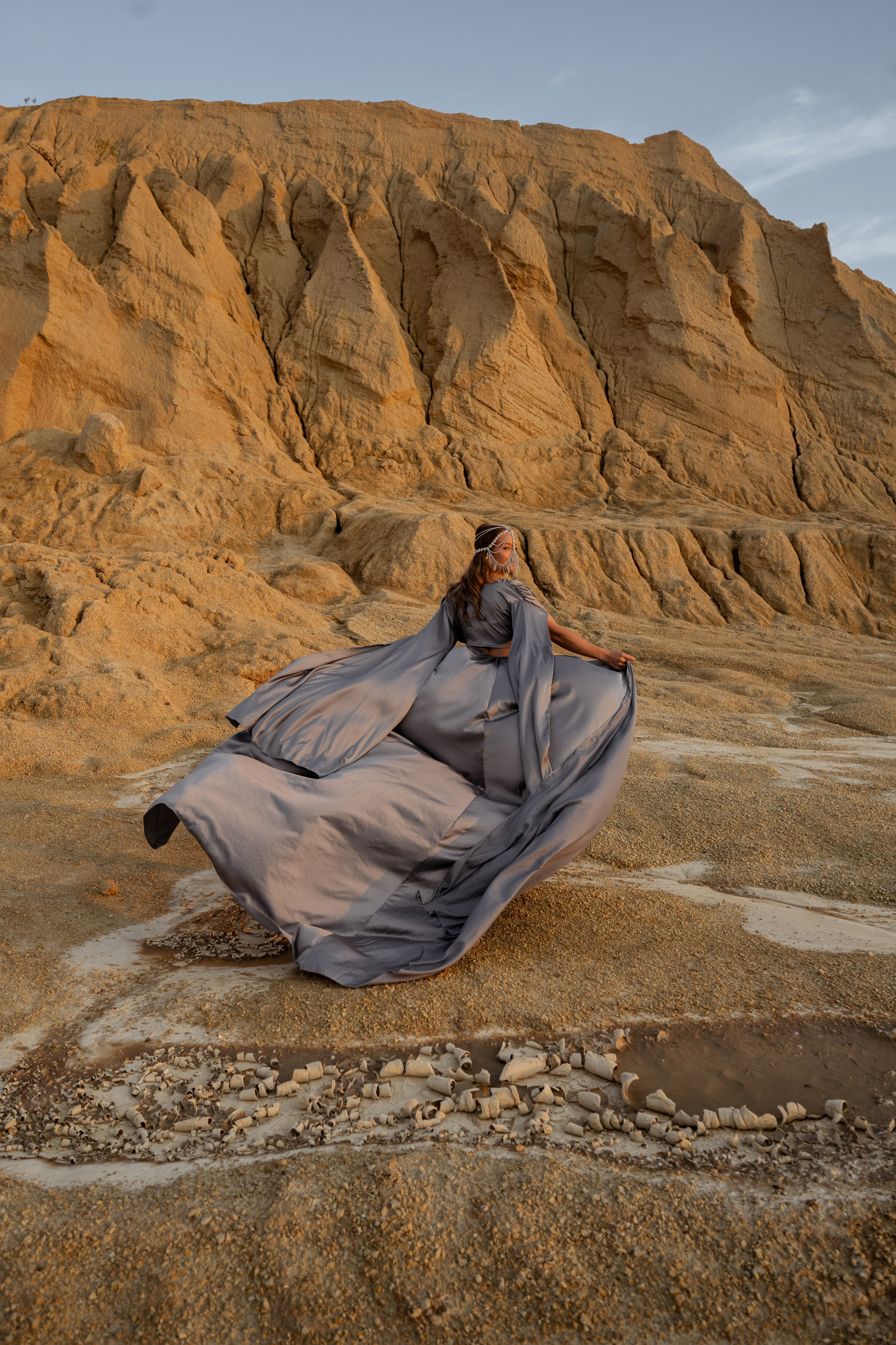 Екатерина в пустыне. Свадебный и семейный фотограф в СПб Валерия Фомичева