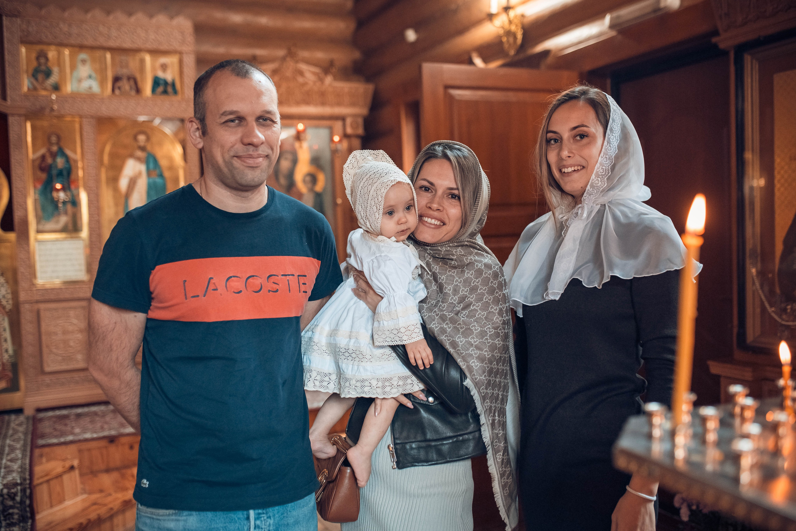 Крещение Кристины. Екатерина Крапивина фотограф церковных Таинств в Нижний Новгороде