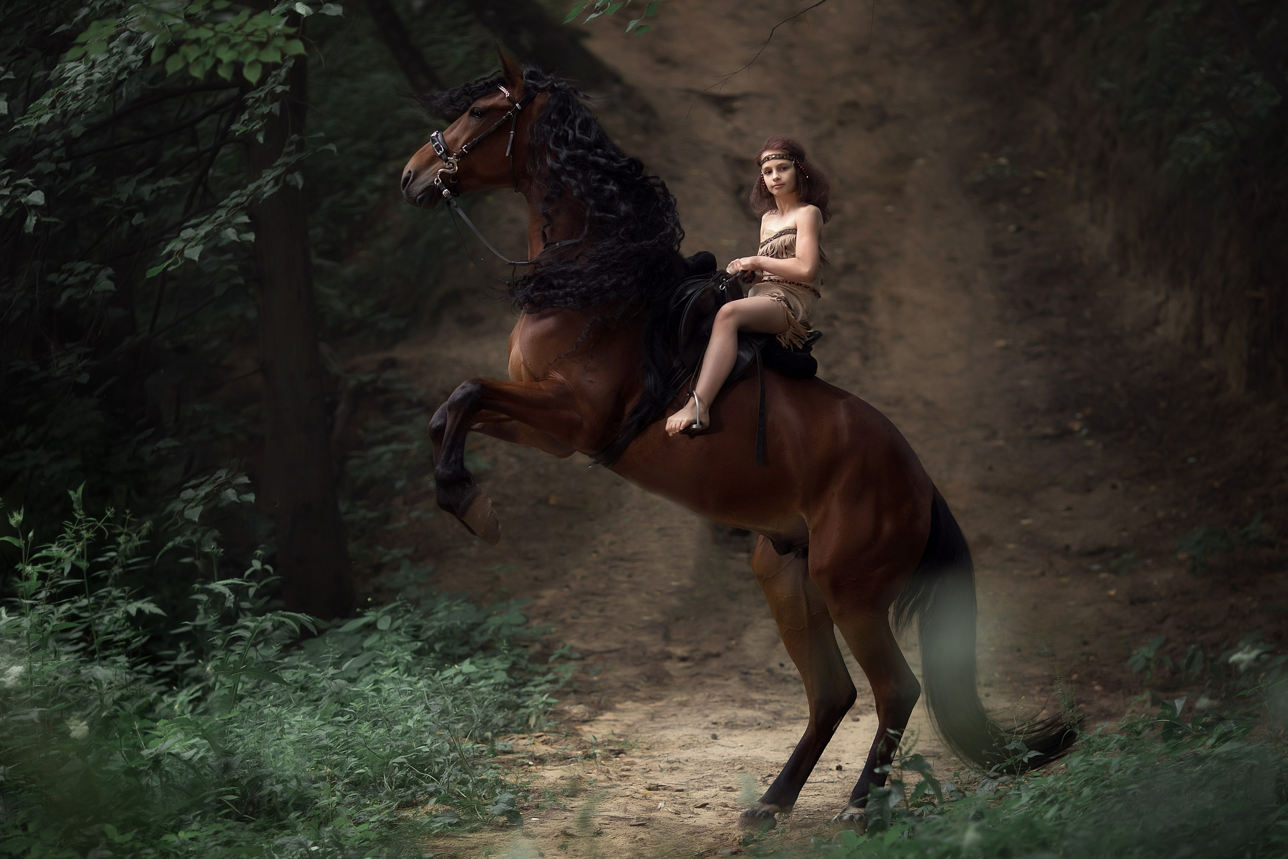 The chief’s daughter. Children’s and family photographer Ekaterina Ureva in Moscow