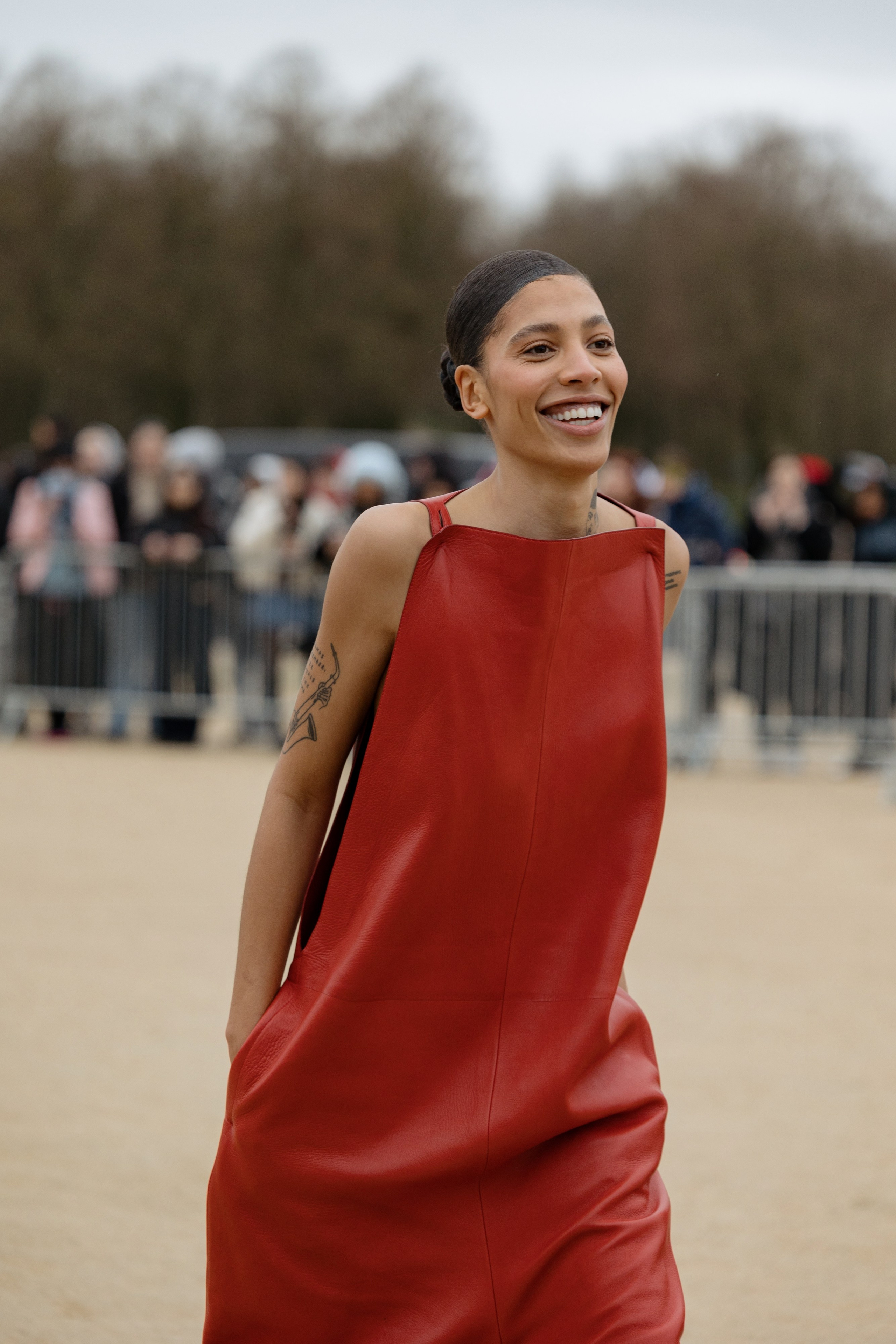 LOEWE PFW WOMENSWEAR FALL-WINTER 24/25. Photographer in Milan Ivan Goncharov