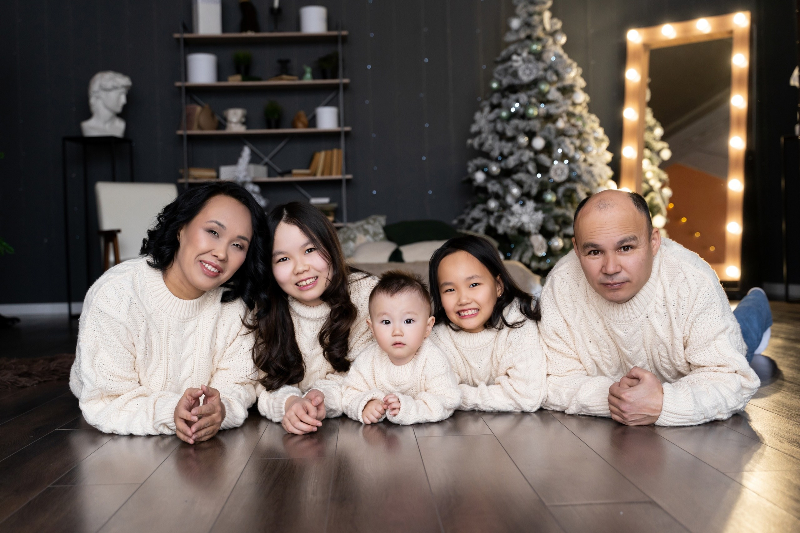 Комплекты Family look. Фотостудия Малина в городе Улан-Удэ. Фотограф Ирина Жарникова