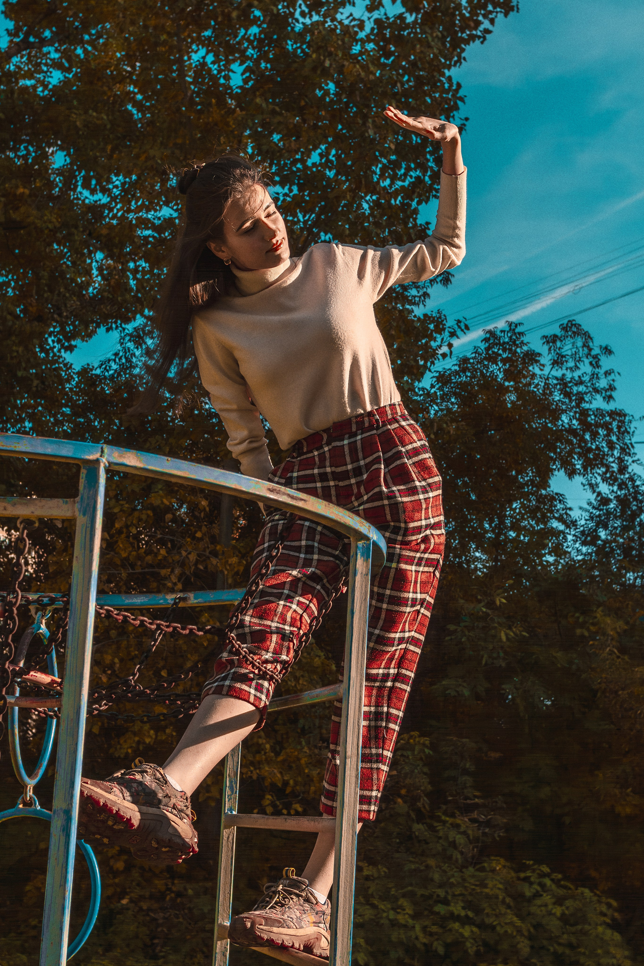 Осень. Фотограф в Новокузнецке