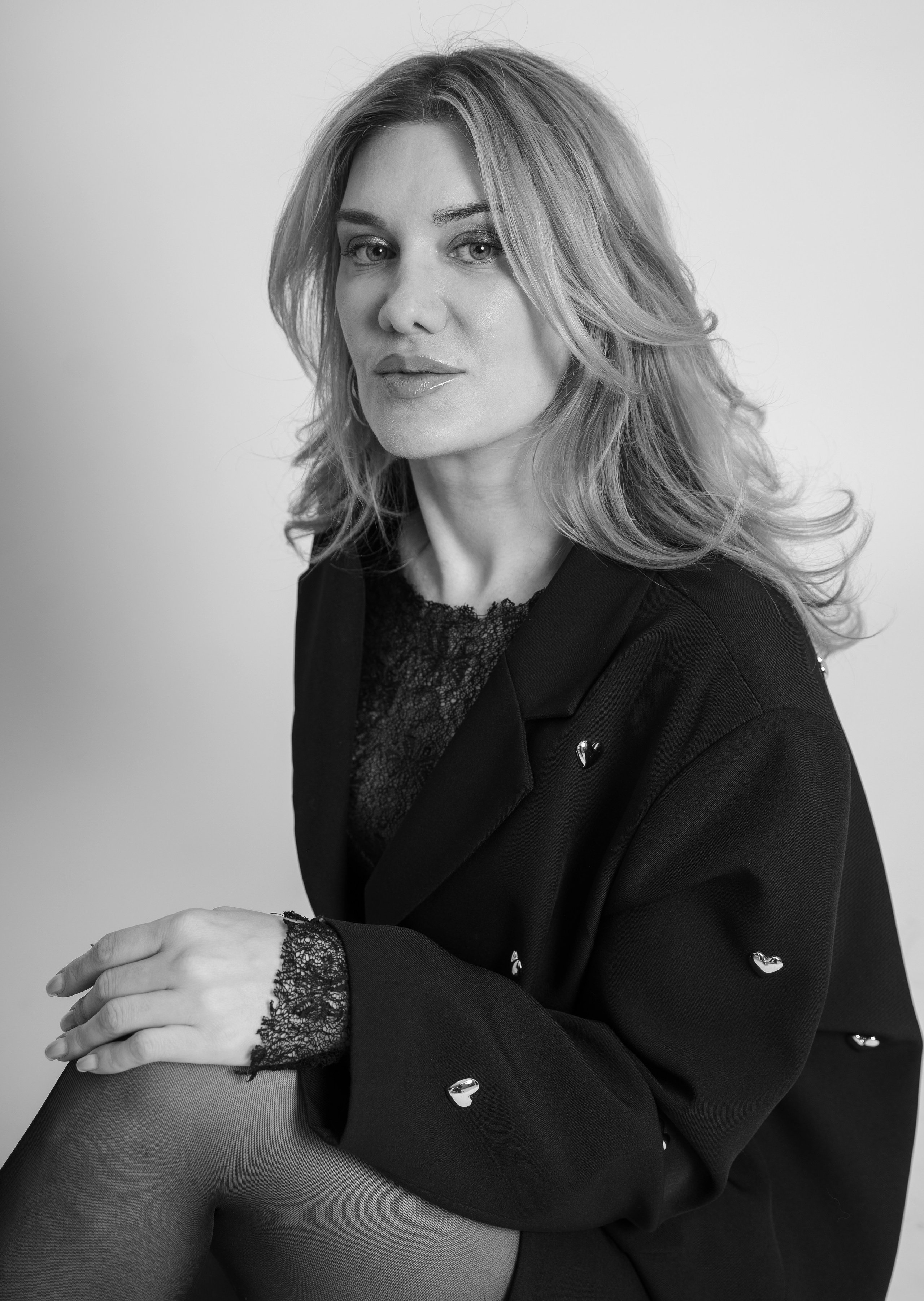 Черно-белая фотосессия