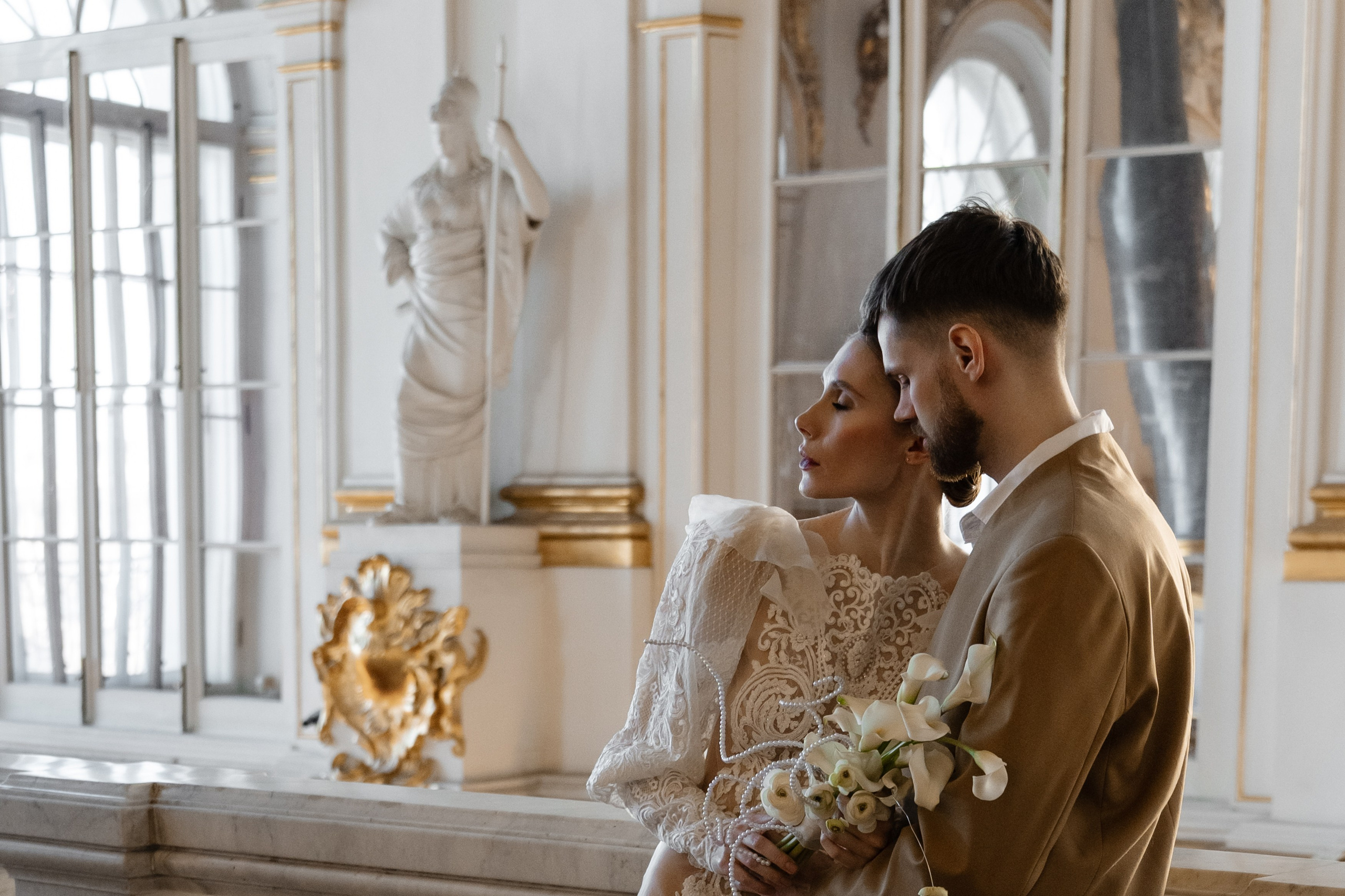 Любовь в Эрмитаже. Свадебный фотограф в Уфе Лилия Сова