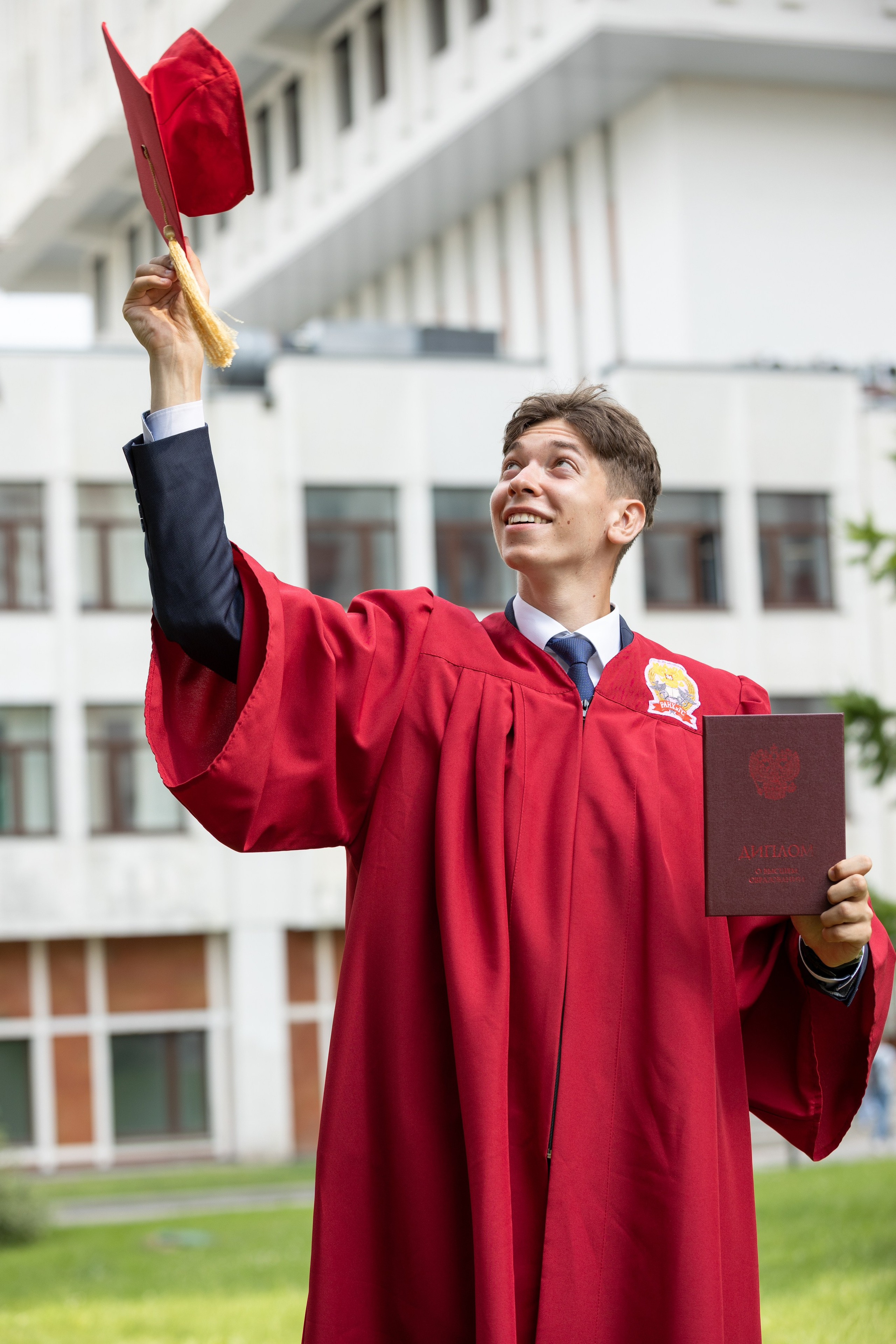 Вручение дипломов. Фотограф в Москве Даша Зуева