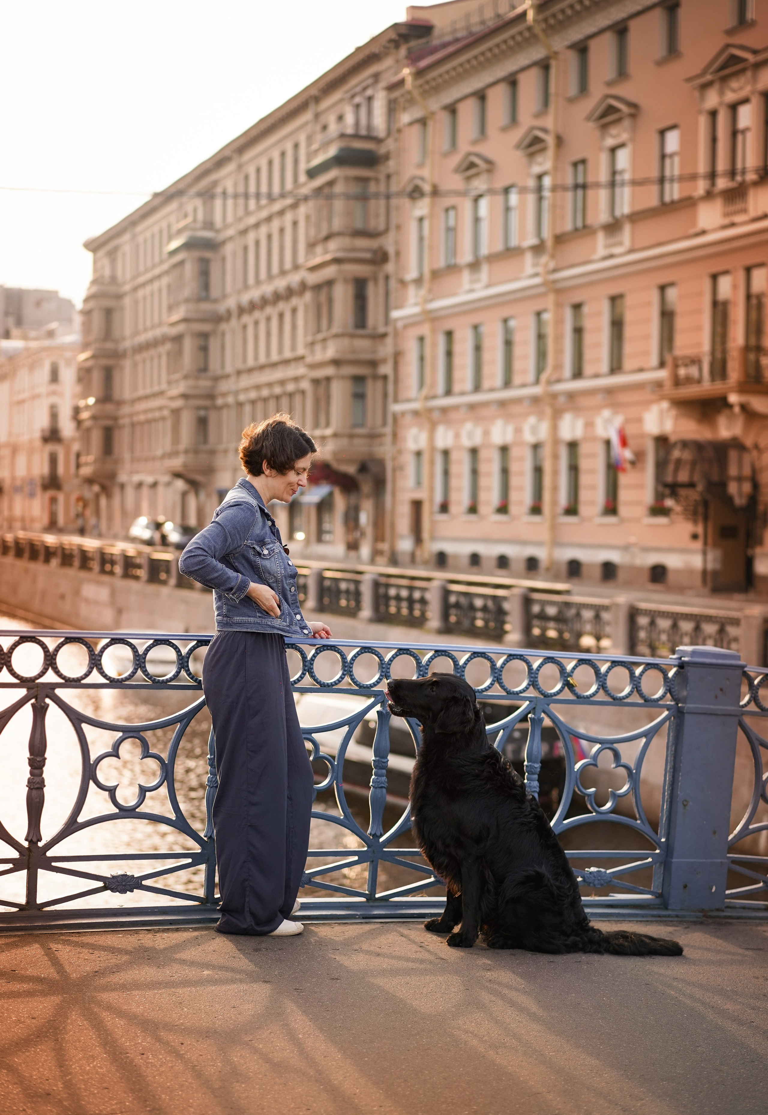 Анна и Мустик. Фотограф-анималист в Санкт-Петербурге Яна Мартынова