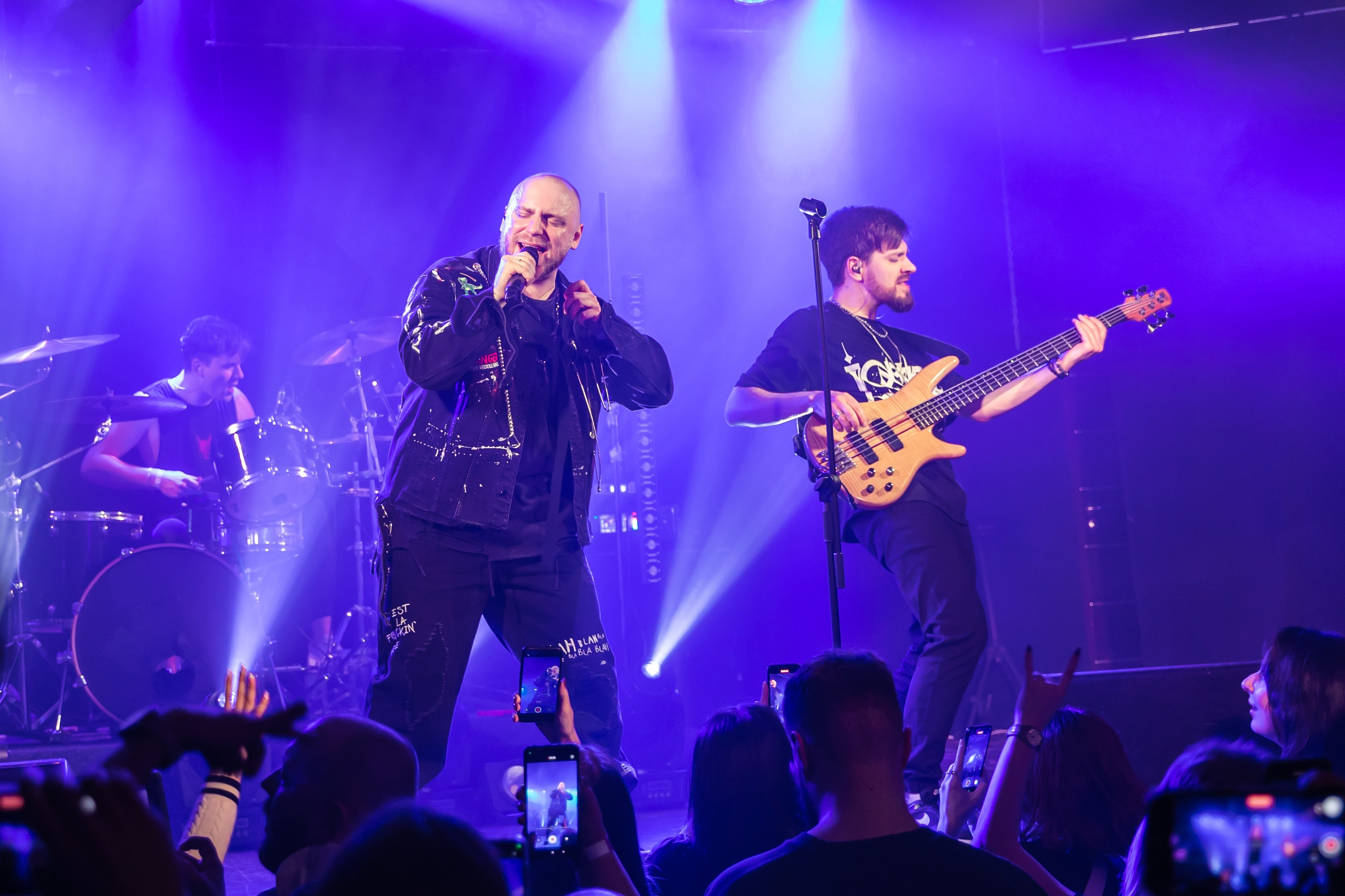 Концерт альтернатив метал группы iOSTRA 30.03.24. Фотограф Владимир Охрименко