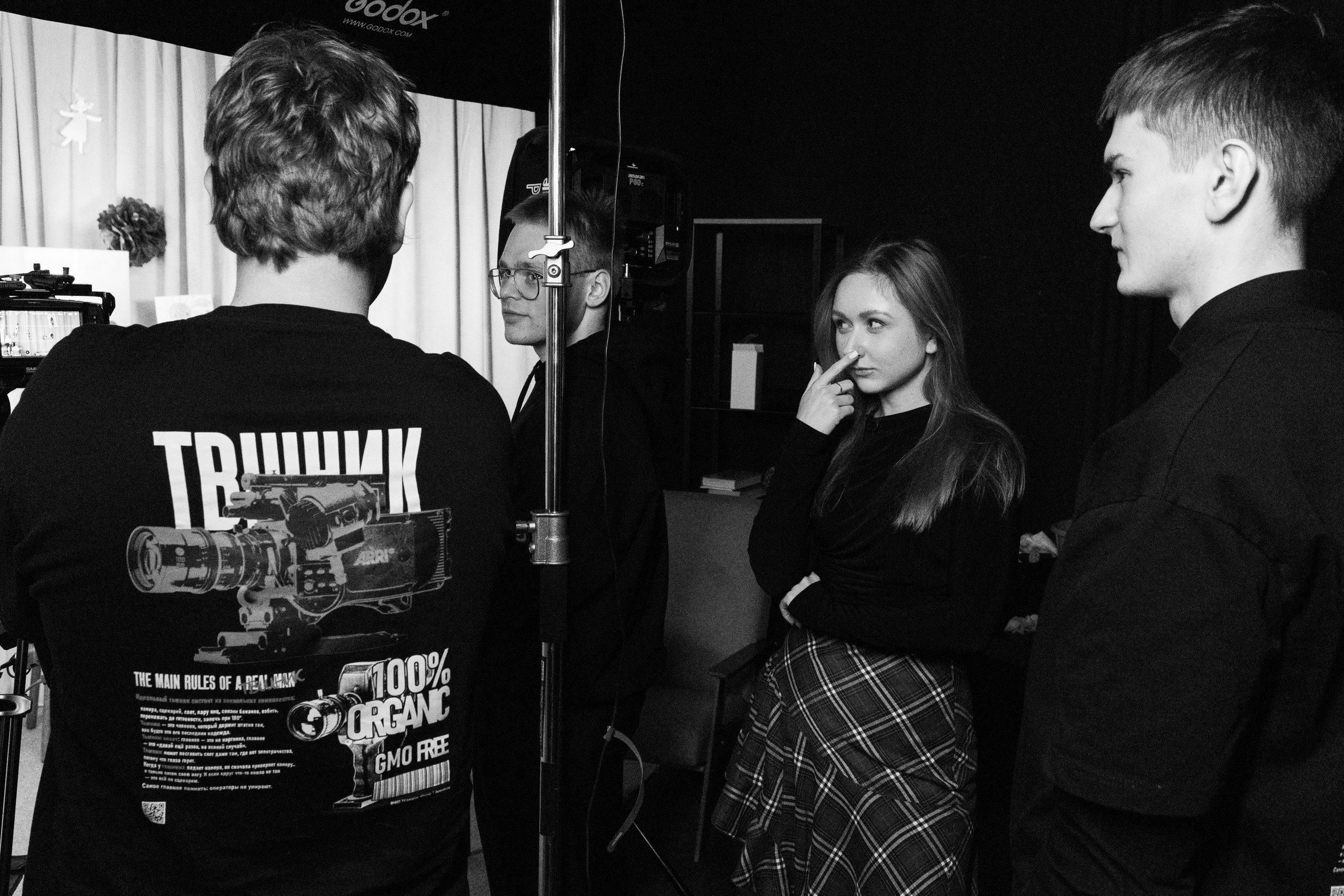 Бекстейдж съёмок шоу. Главная