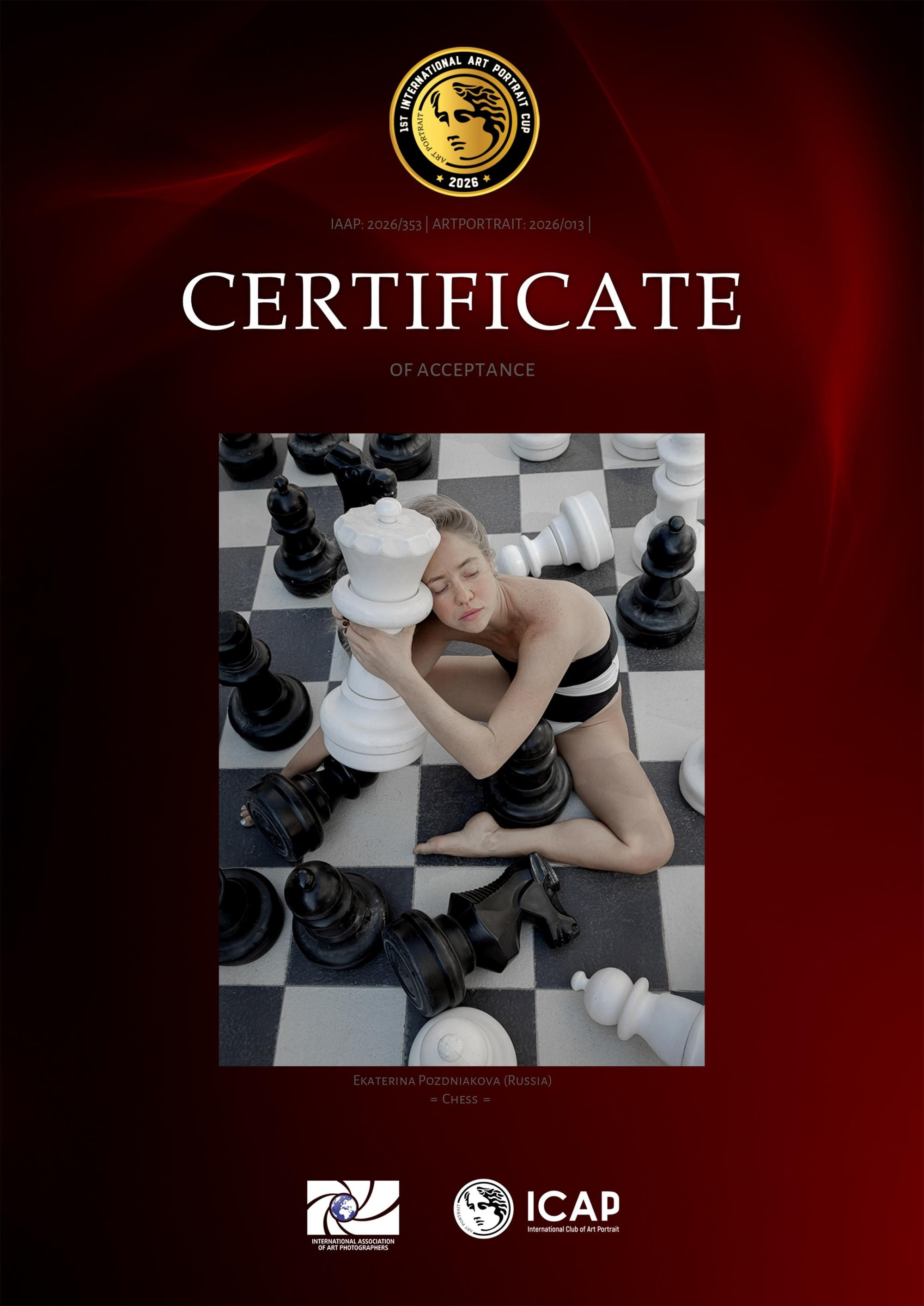 1st International Art Portrait Cup. Art Рhotographer Russia/Moscow