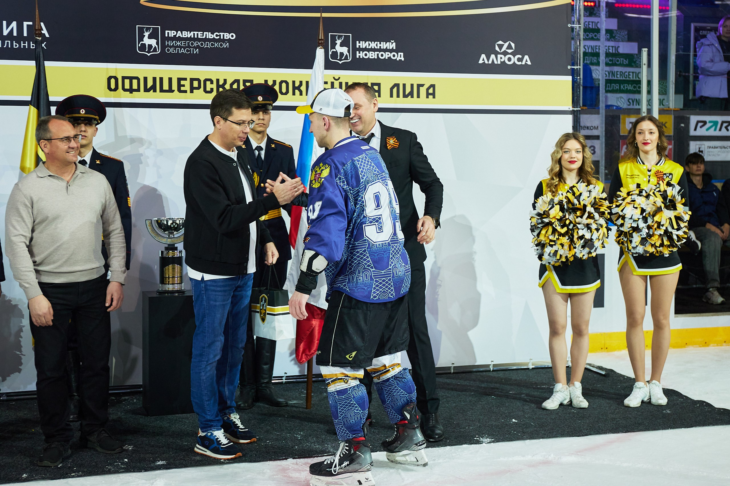 Репортаж. Офицерская хоккейная лига 2025 год. Спортивный фотограф Некрасов Денис
