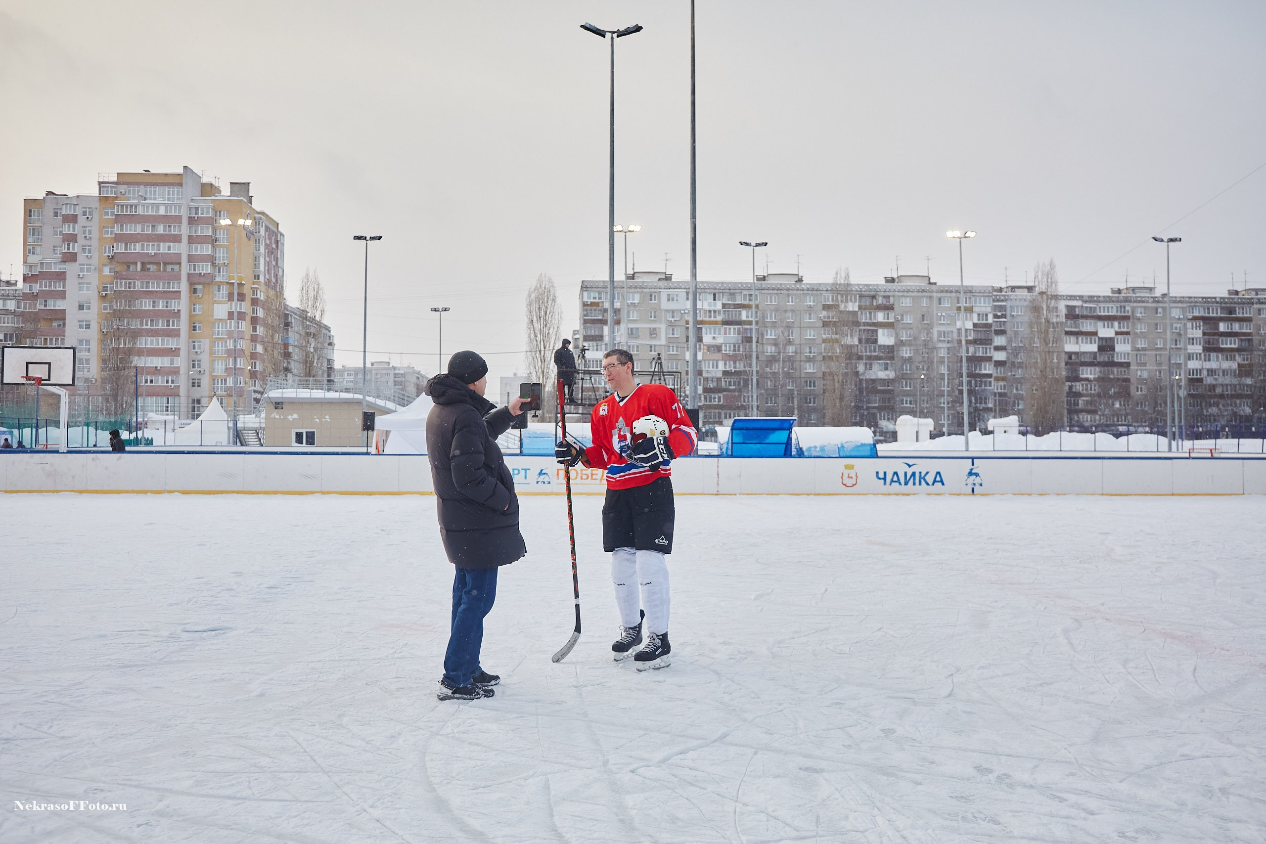 Турнир по хоккею «Русская классика» в рамках Офицерской хоккейной лиги. Спортивный фотограф Некрасов Денис