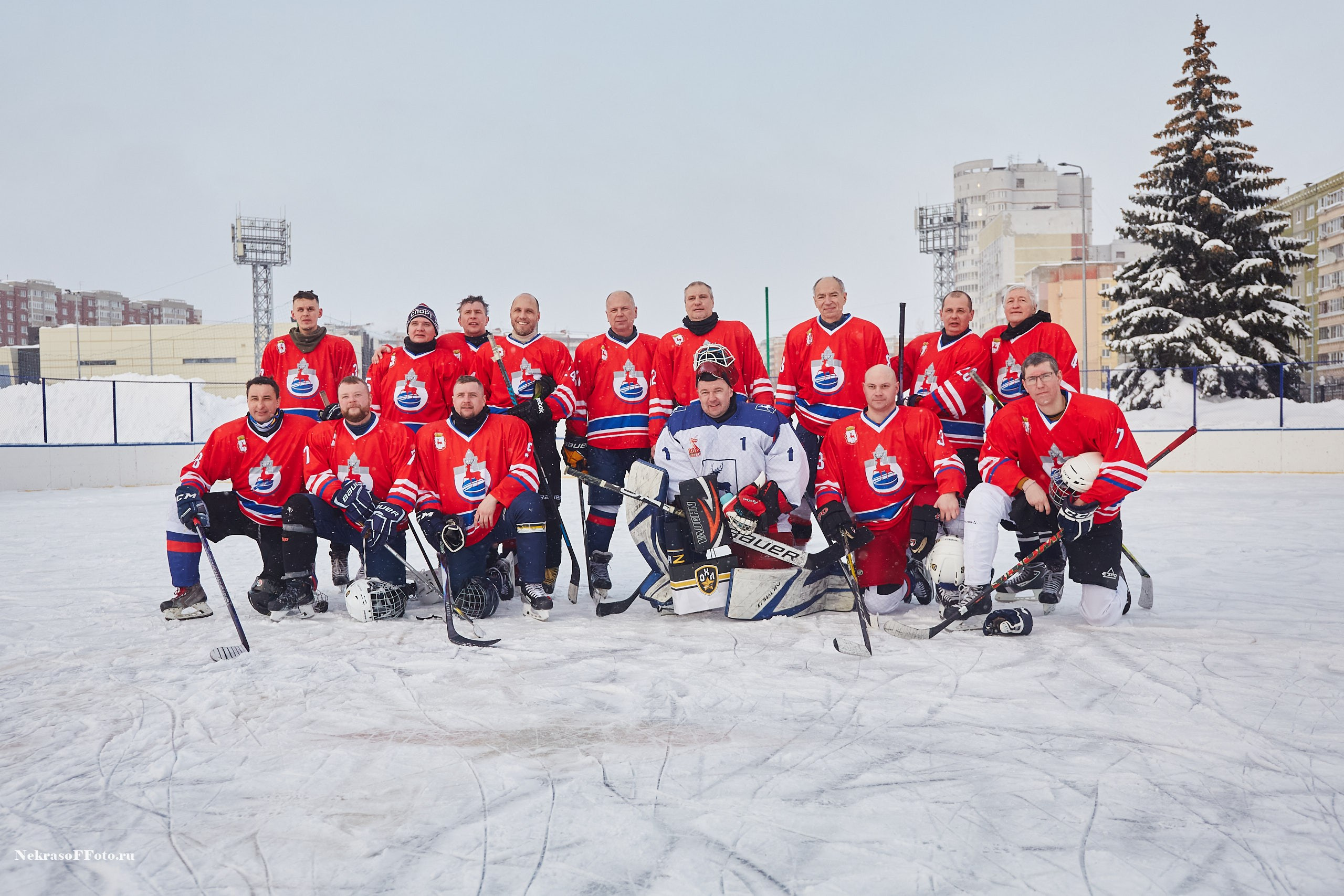Турнир по хоккею «Русская классика» в рамках Офицерской хоккейной лиги. Спортивный фотограф Некрасов Денис