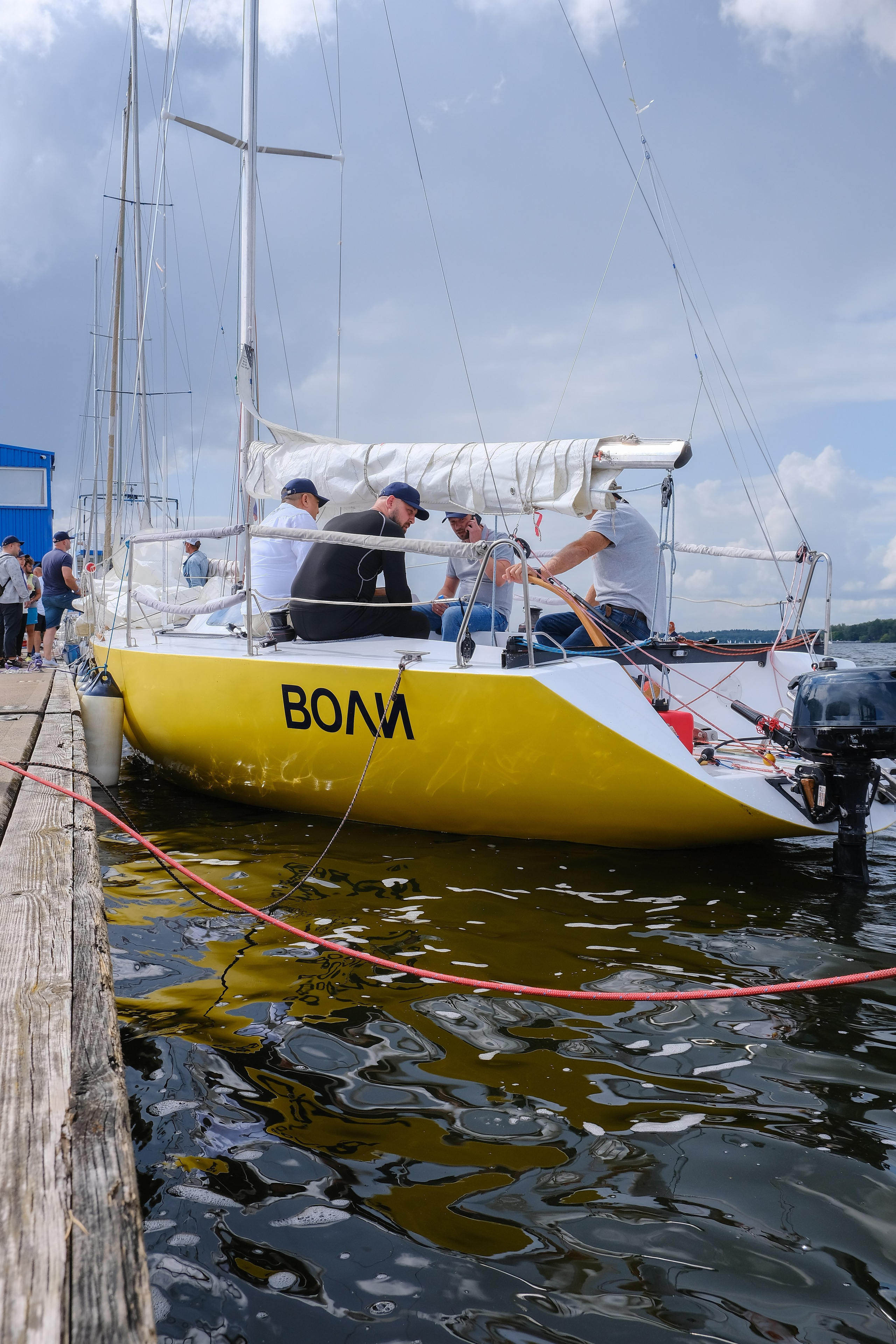 Парусная регата, кейс B2B. -