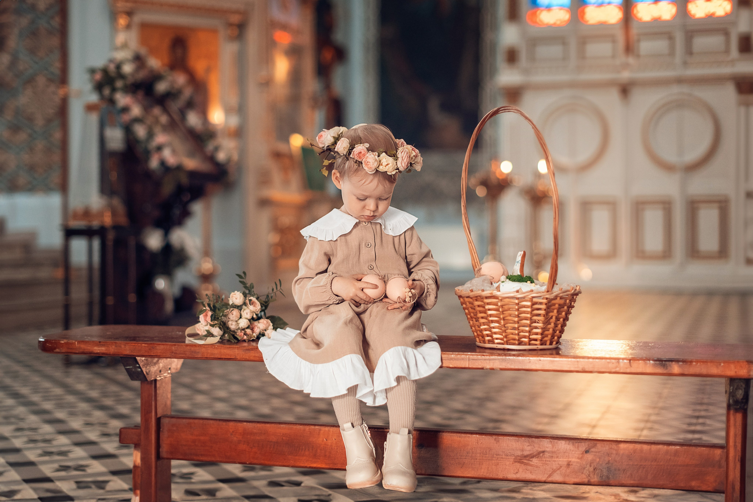 Пасхальная съёмка в Духосошественском соборе. Главная