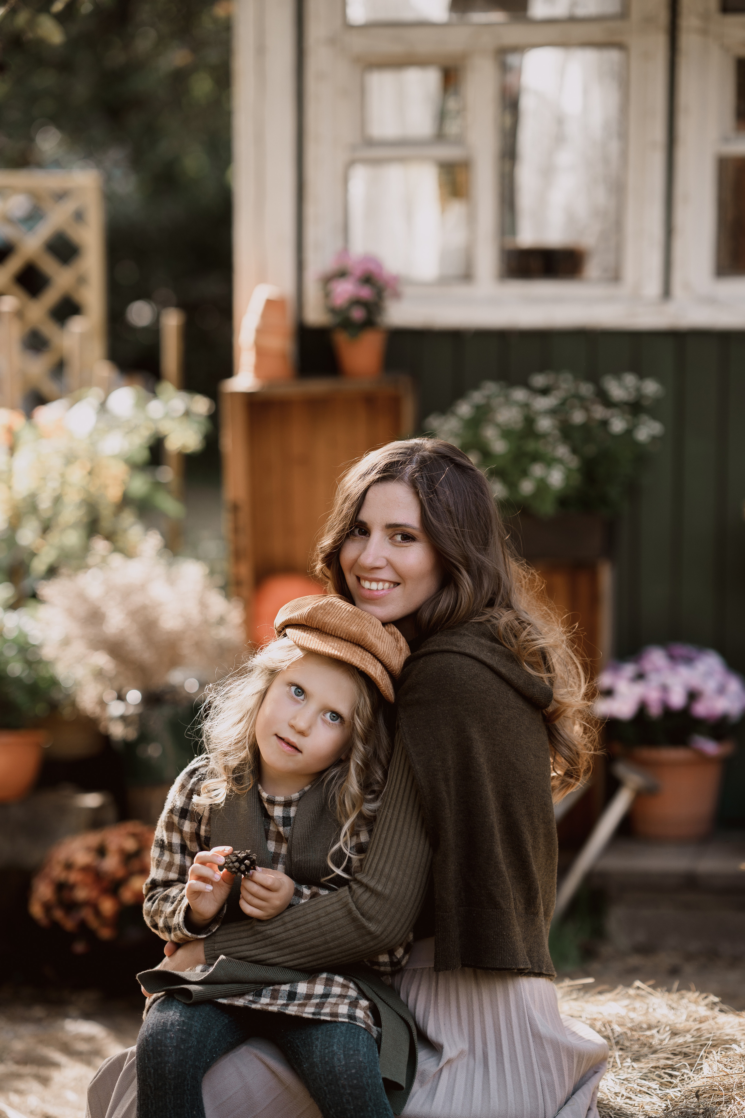 Соня с мамой. Семейная фотосессия. Семейный и детский фотограф в Сергиев Посаде, Хотьково Якимчук Любовь