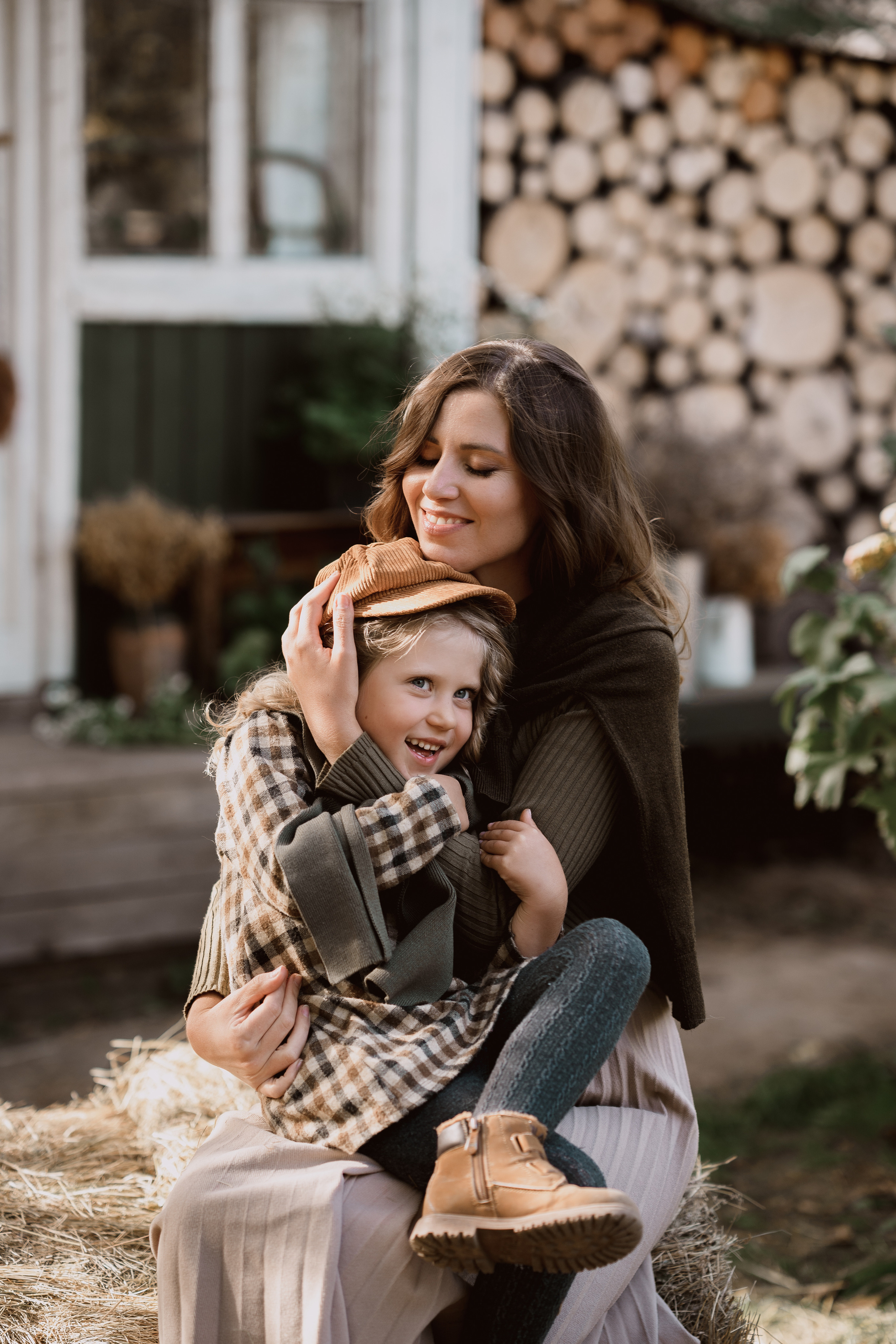 Соня с мамой. Семейная фотосессия. Семейный и детский фотограф в Сергиев Посаде, Хотьково Якимчук Любовь