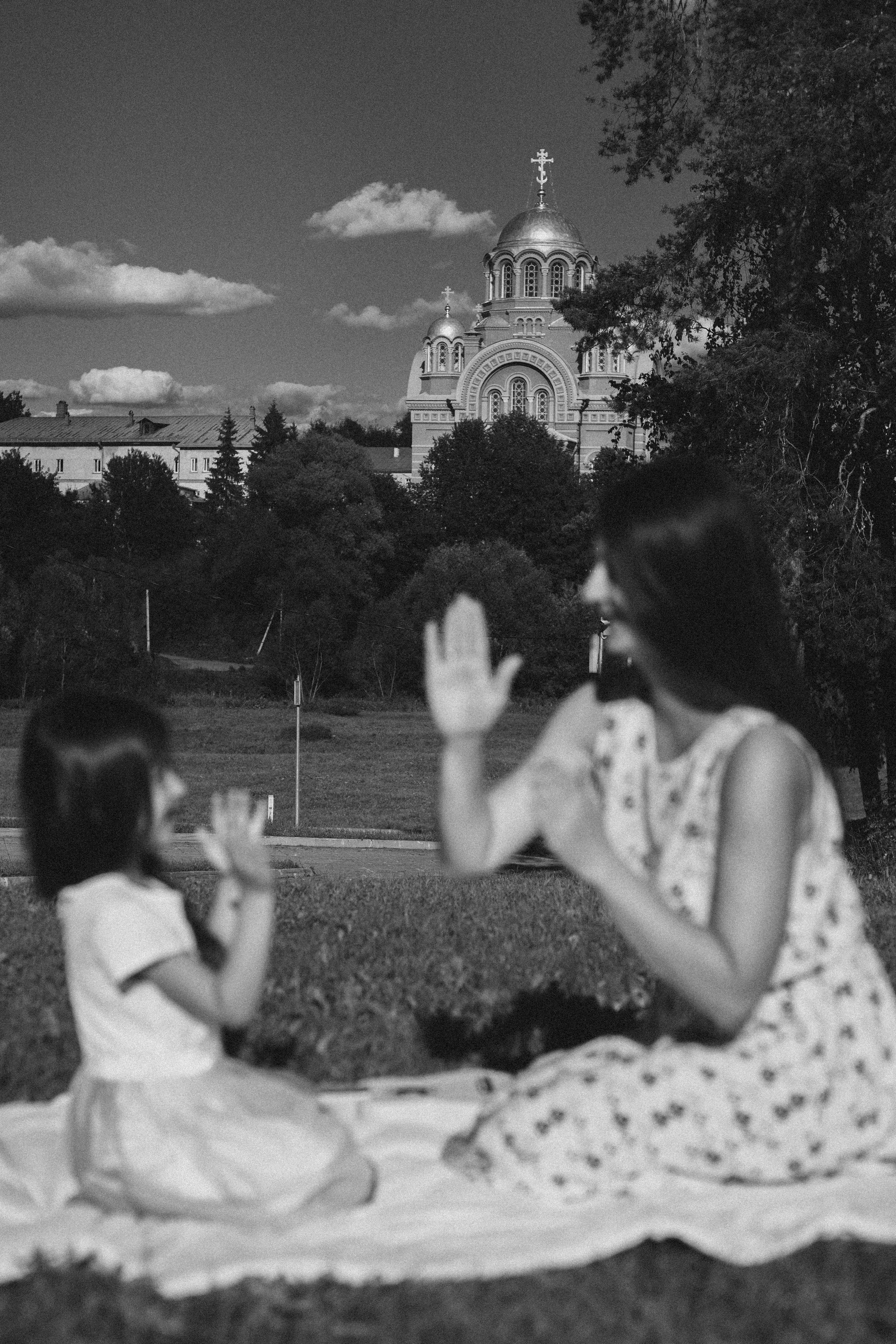 Рита с мамой Таней. Семейная фотосессия в Хотьково. Семейный и детский фотограф в Сергиев Посаде, Хотьково Якимчук Любовь