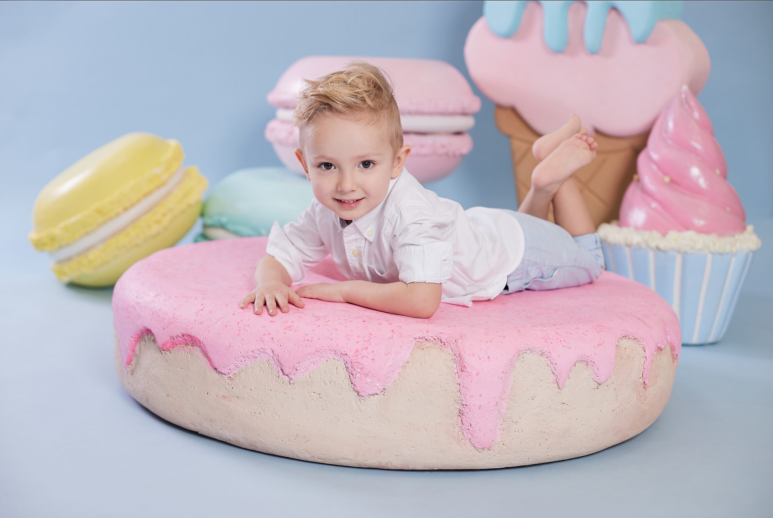 Пончики. Школьный фотограф в Москве Людмила Журавлева