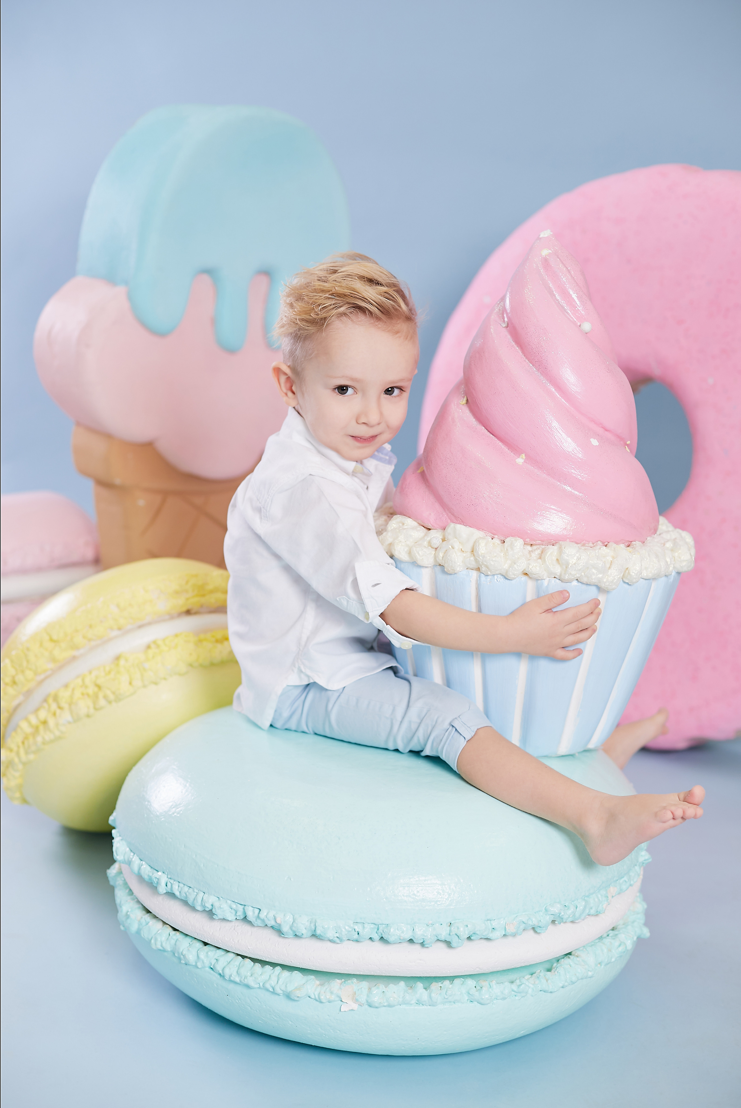 Пончики. Школьный фотограф в Москве Людмила Журавлева