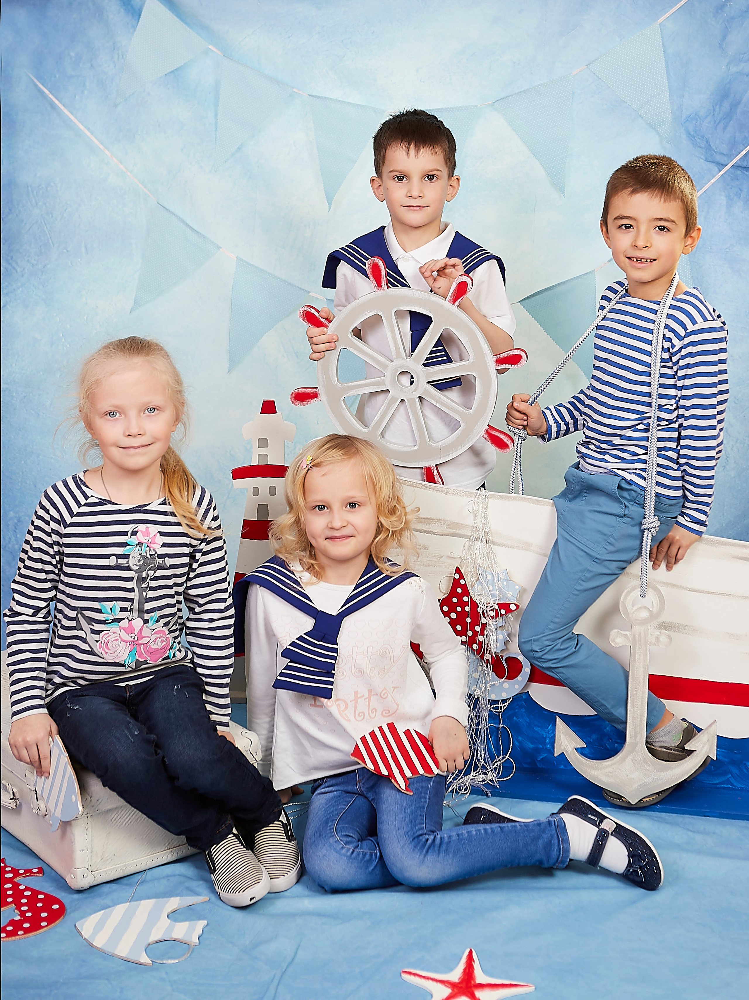 Морячки. Школьный фотограф в Москве Людмила Журавлева