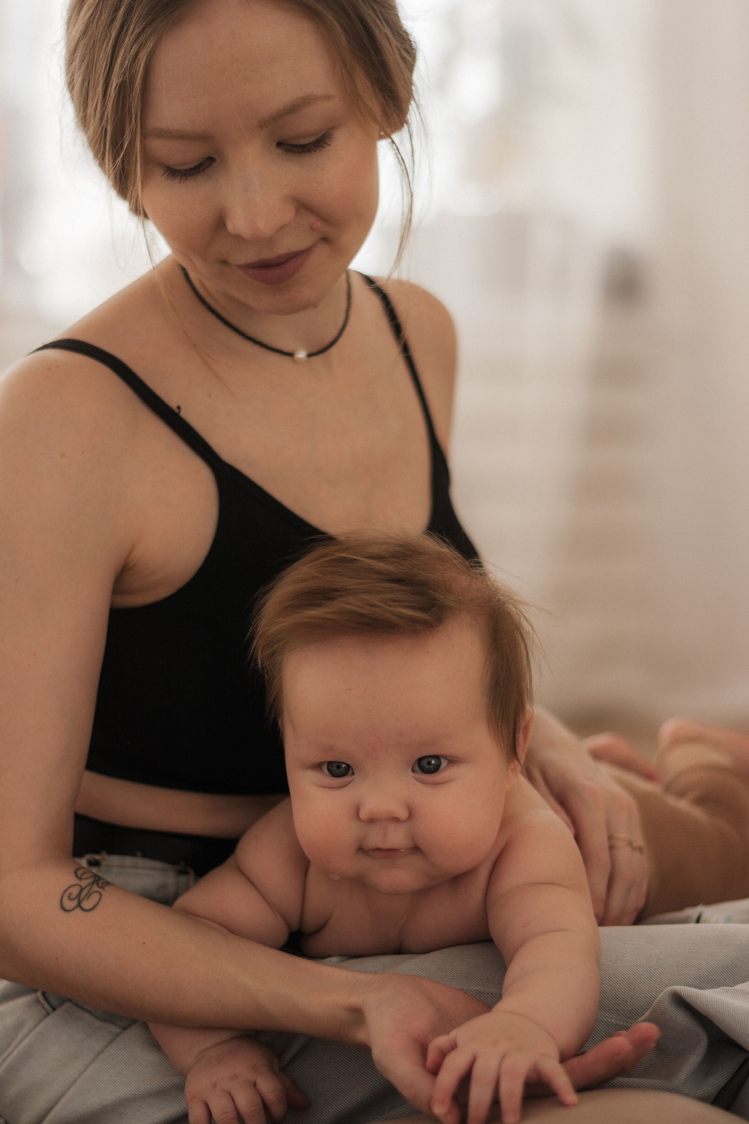 Мама+малыш в студии. Alenasokolowa.ru