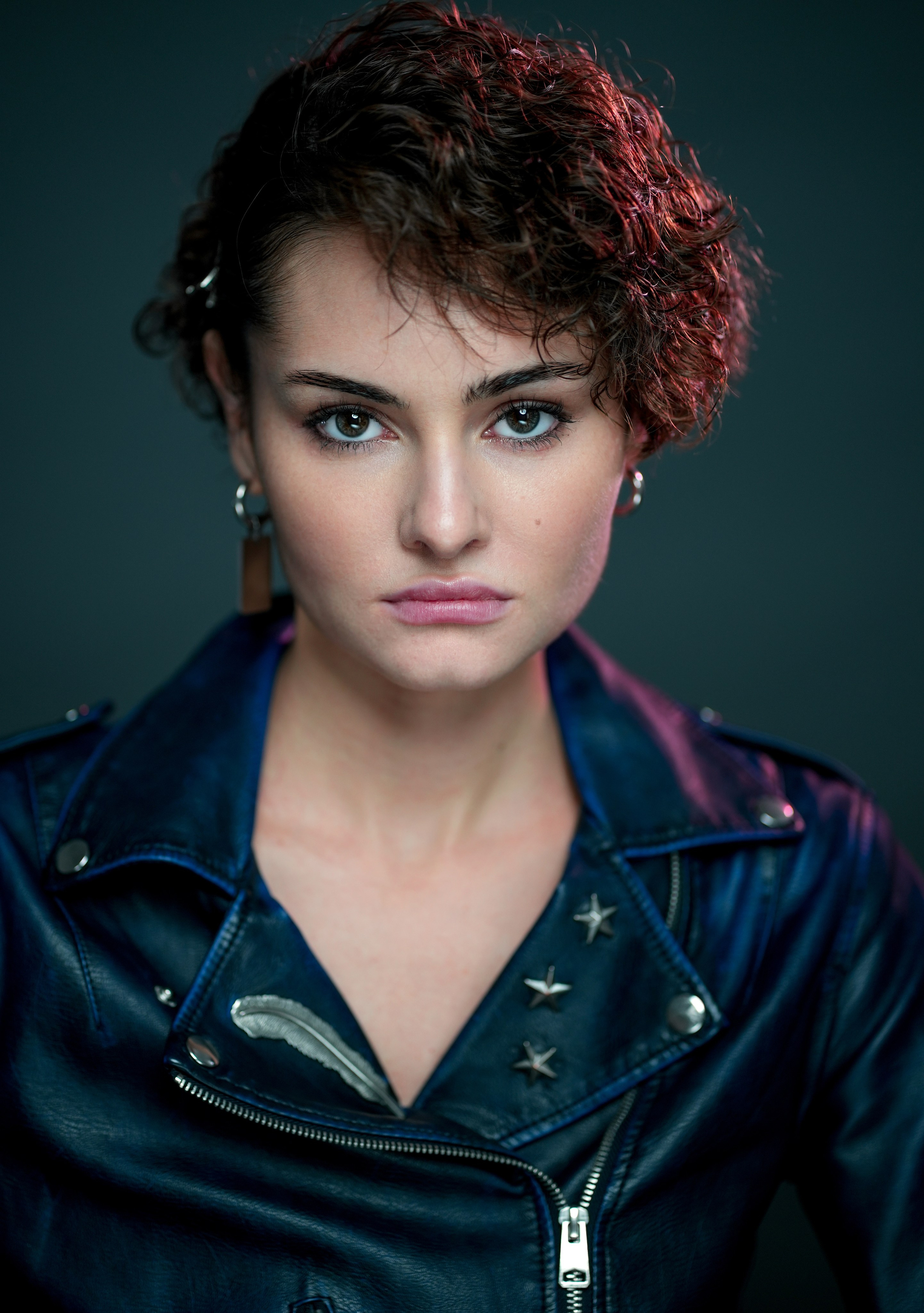 Актриса Ная Беликова. Портретная съемка в Москве, студийный фотограф Игорь Фомин