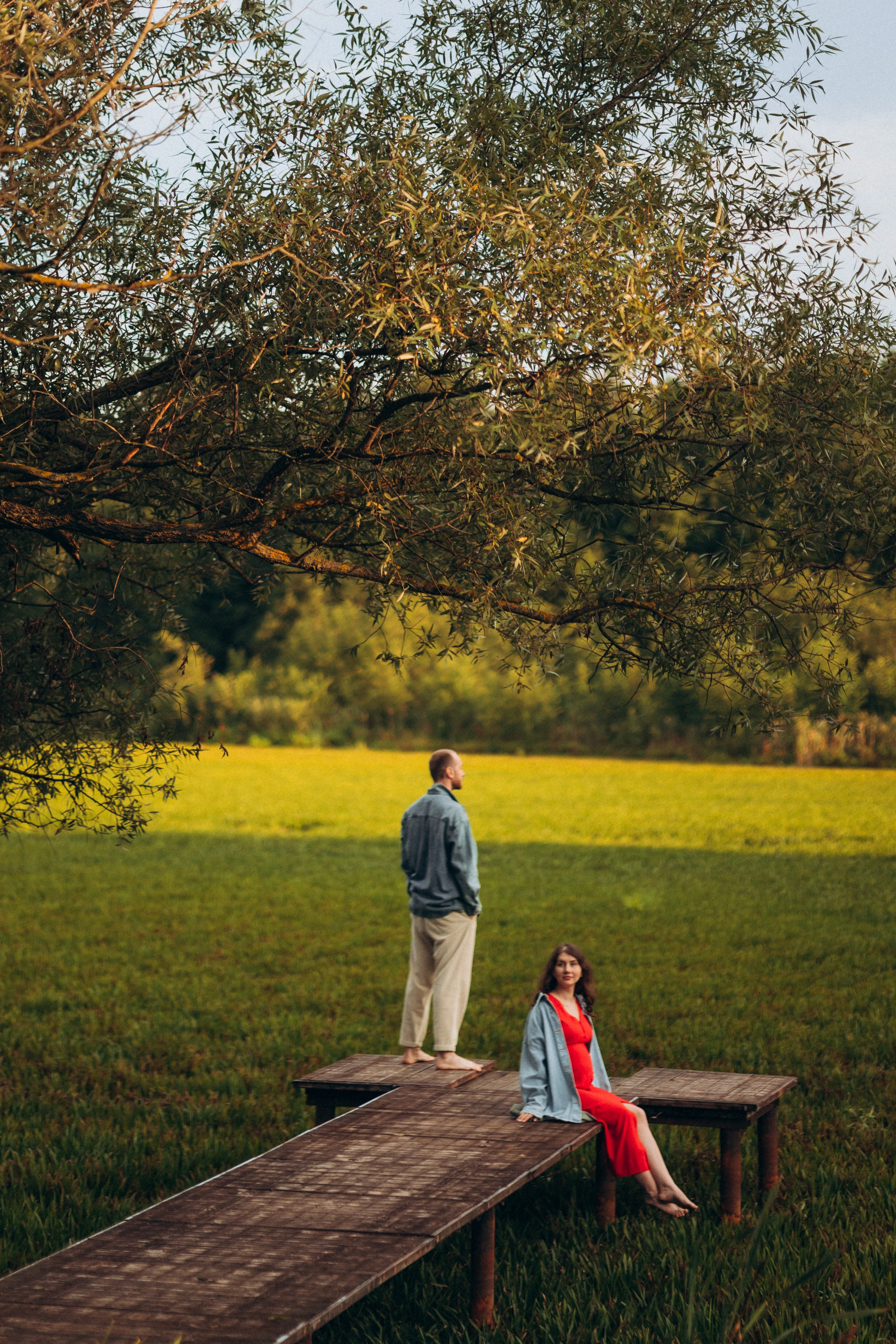 Илья, Анна и малышка в животе. Фотограф Нижний Новгород