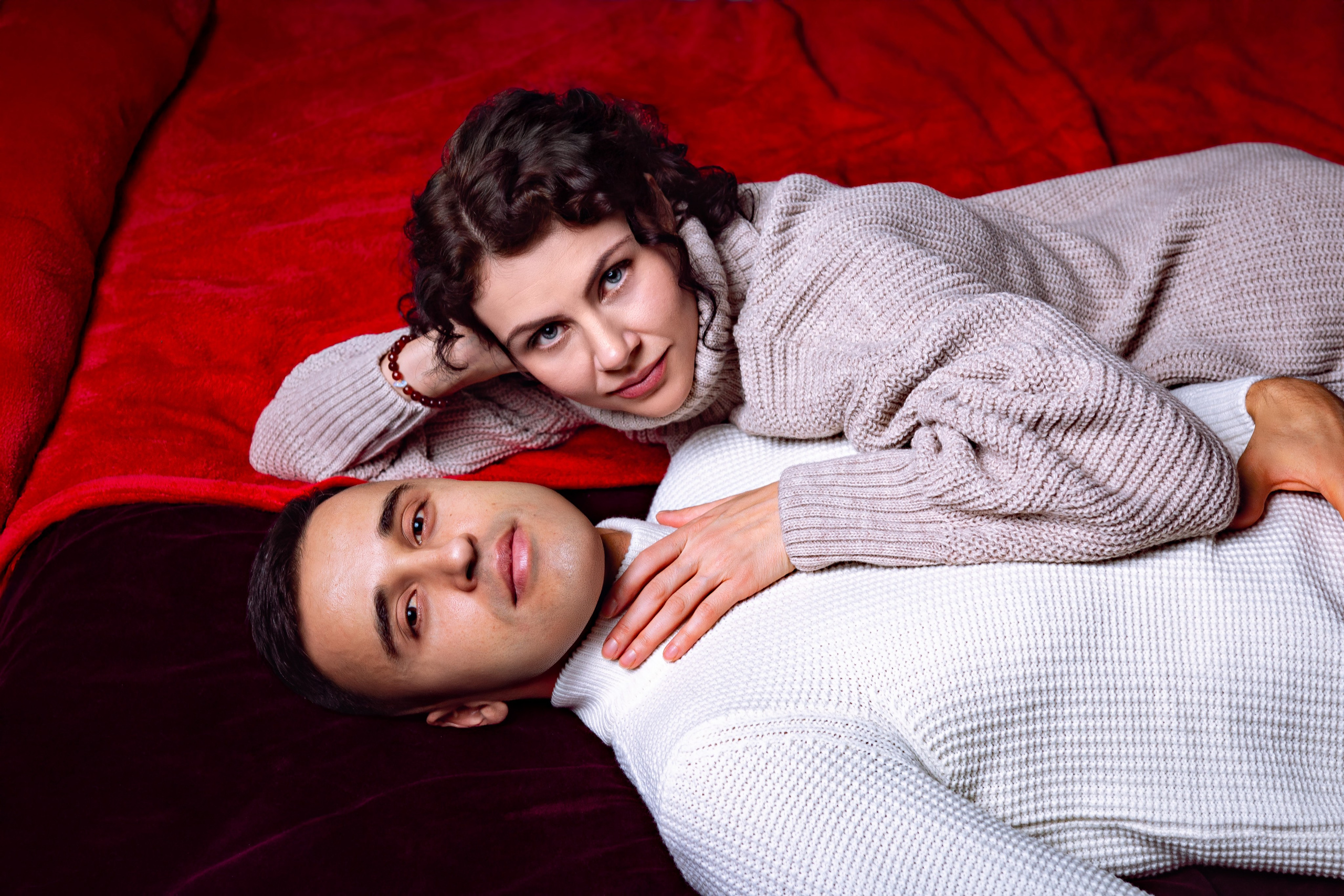 Love story новогодняя фотосессия