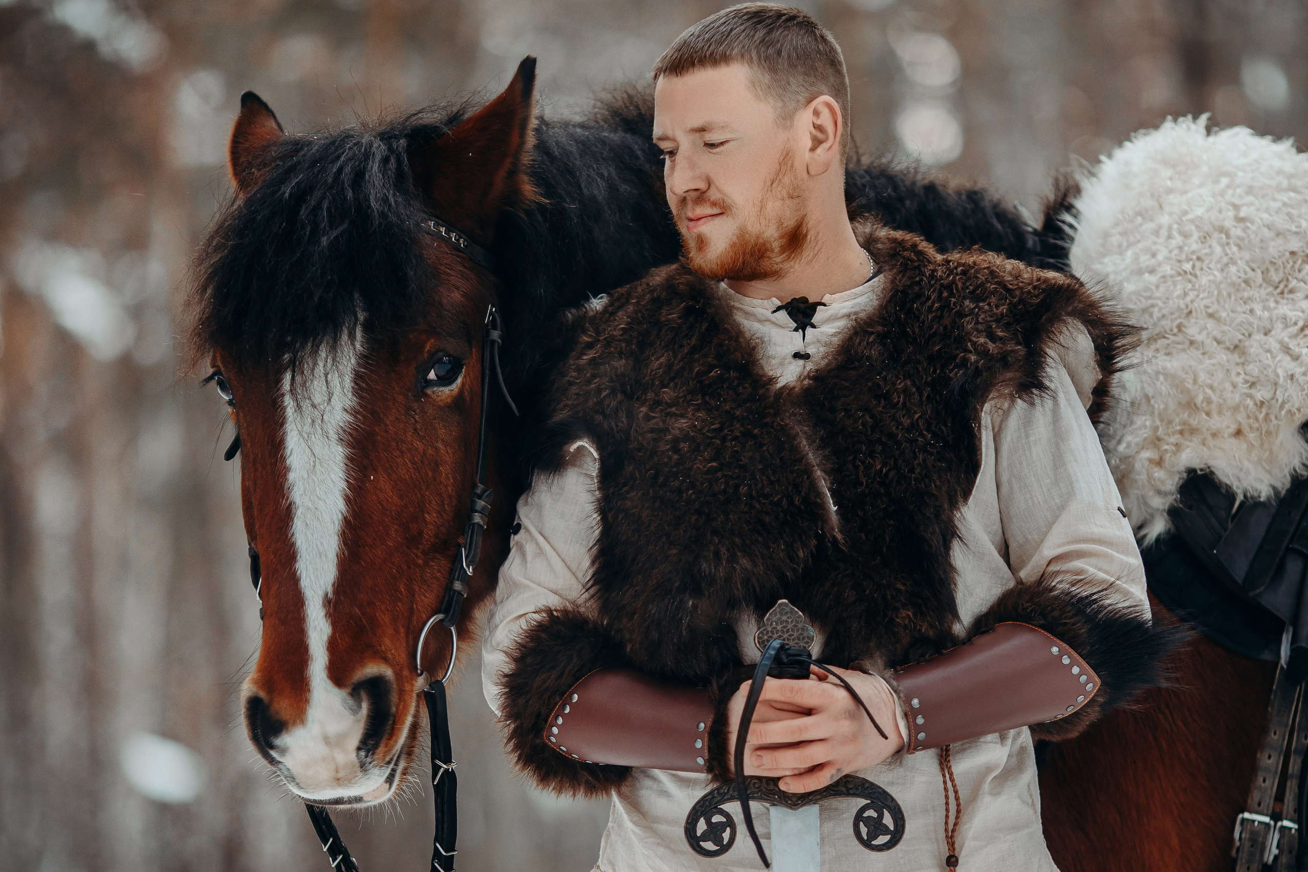 Викинги. Анна Молчанова конный фотограф в Тюмени | фотосессии с лошадьми Тюмень