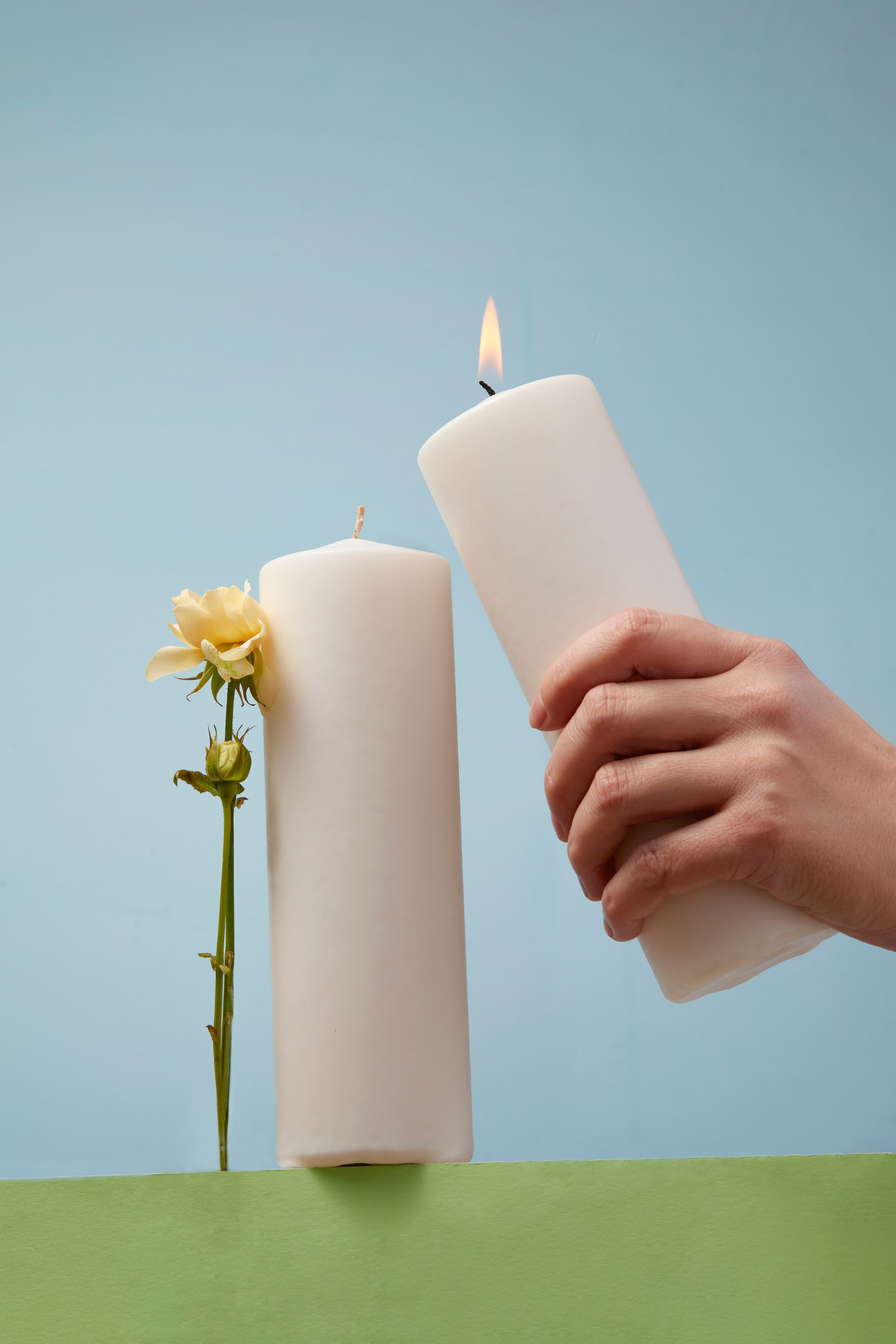 Свечи «Waffle House». Предметный & фудфотограф Рязань