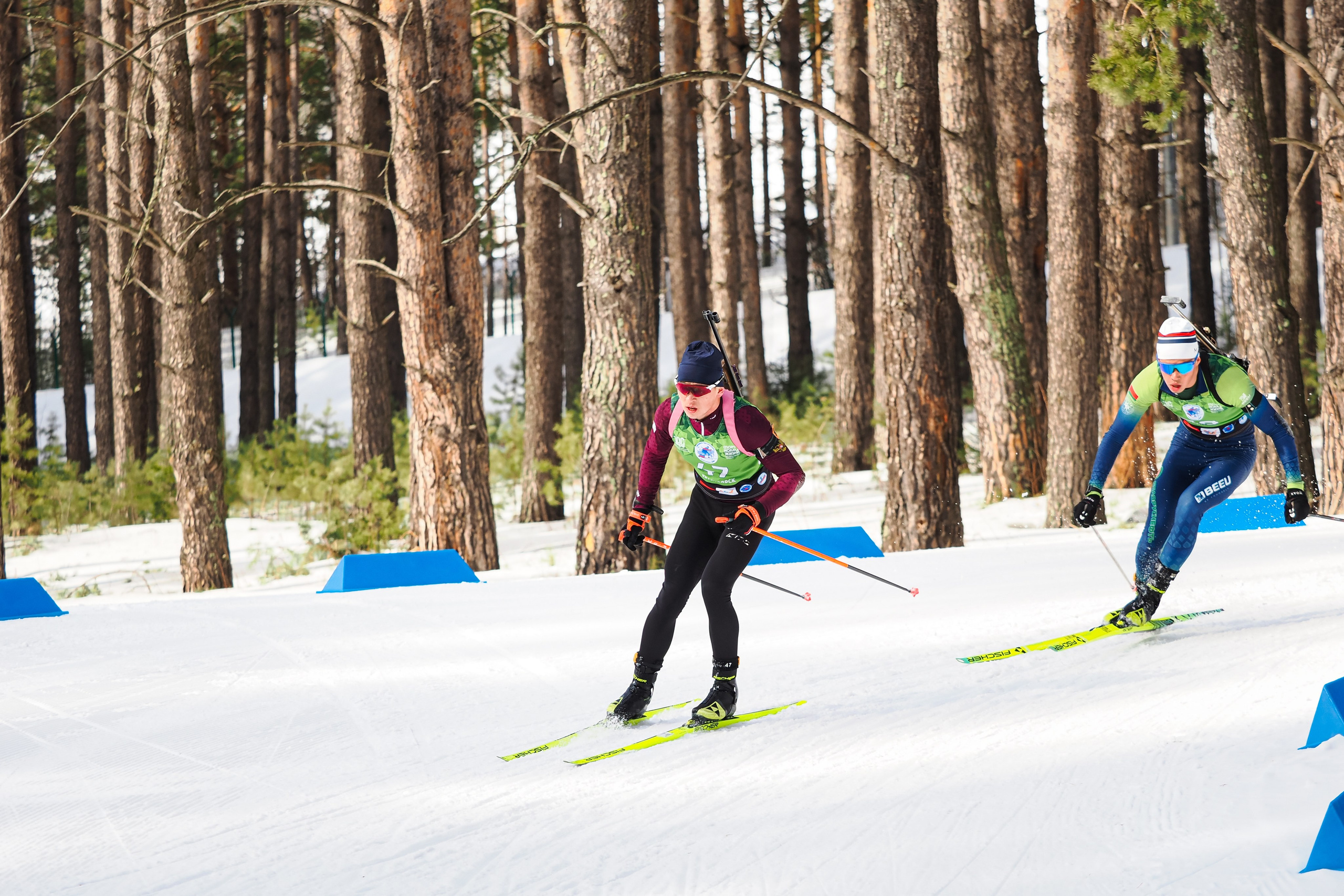 Биатлон / Первенство России. Репортажный фотограф Алексей Козьмин