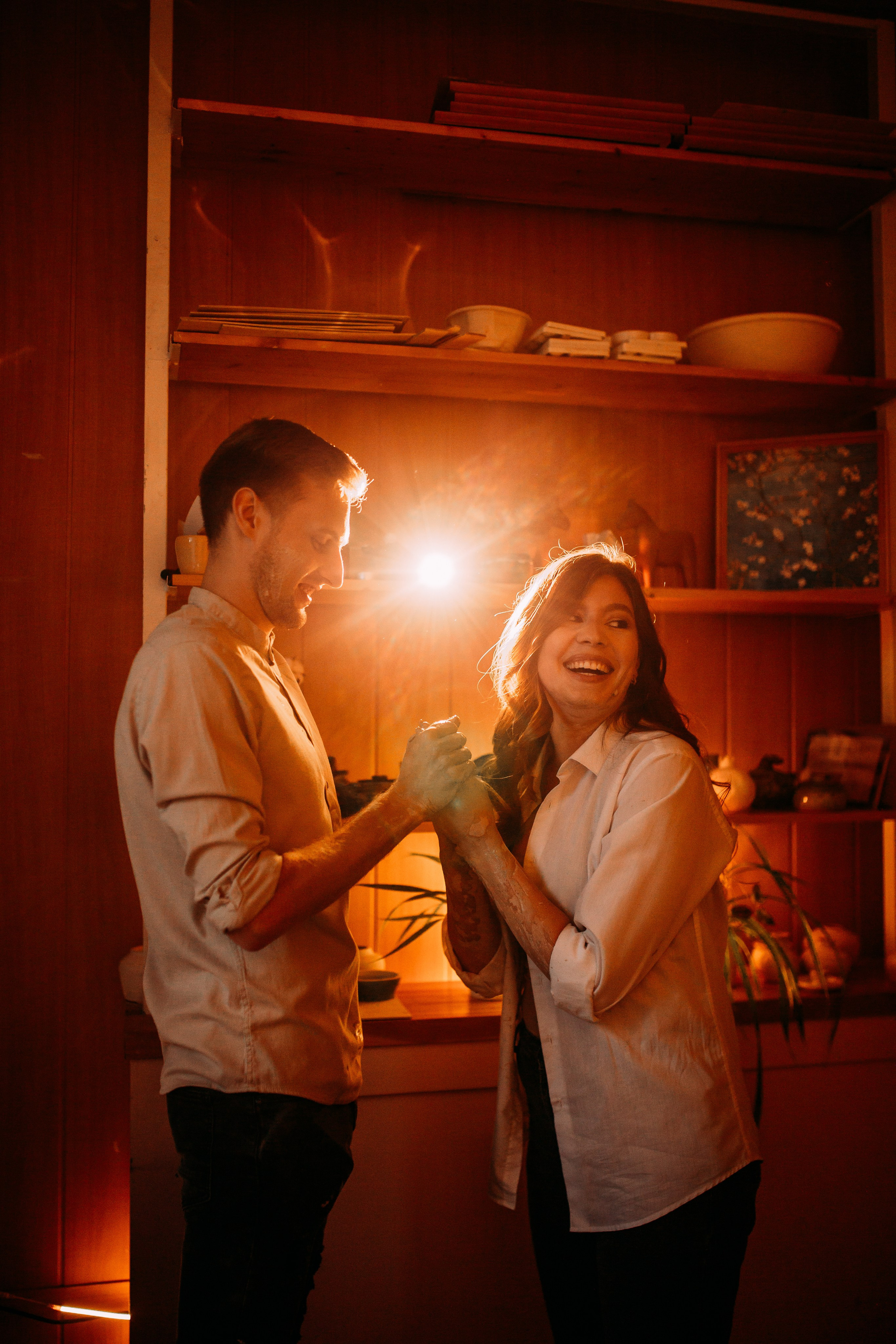 Лав стори в гончарной. Семейный и детский фотограф в Нижнем Новгороде Наумова Лидия