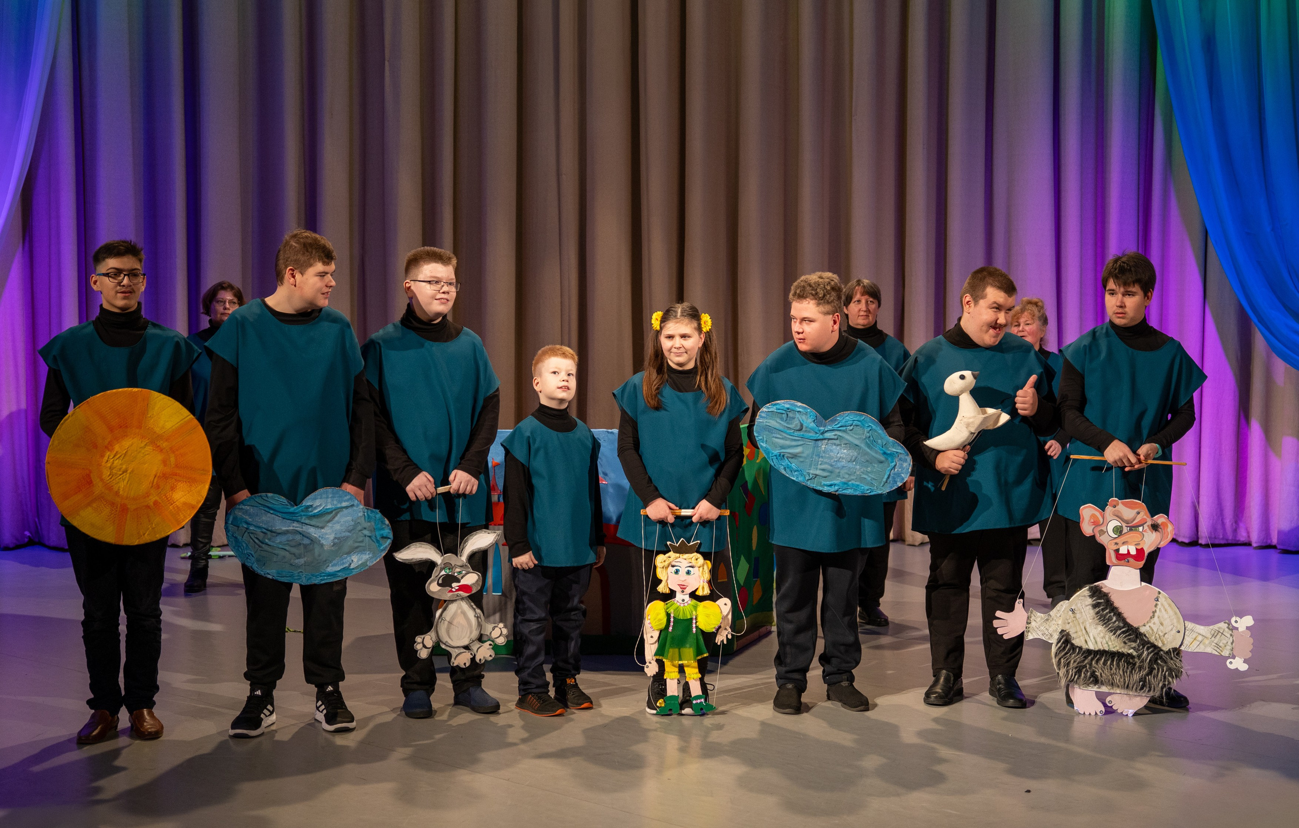 Юбилейный концерт Кукольного Театра. Детский и семейный фотограф в Краснознаменске Гостеева Екатерина