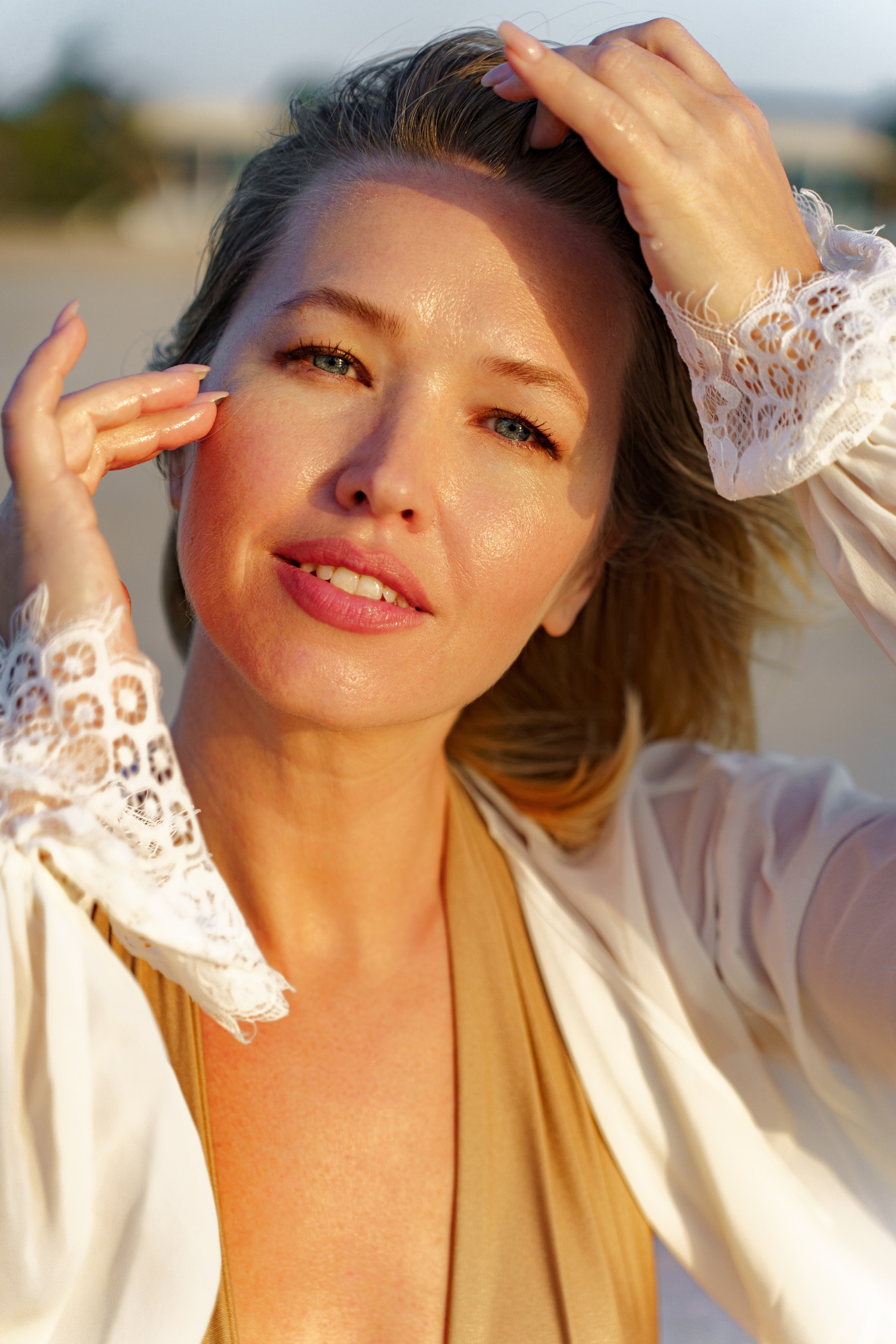 Photoshoot on Jumeirah Beach with Burj Al Arab in background