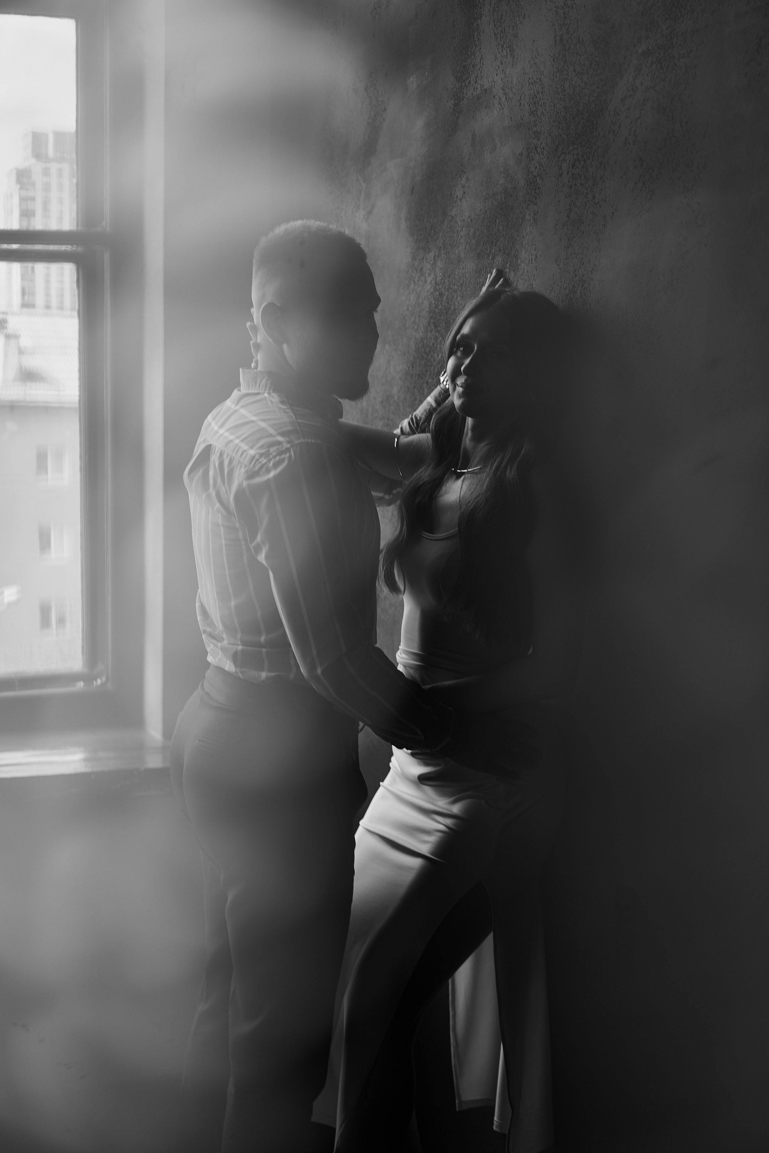 Фотосессия влюбленные в студии. Фотограф Екатеринбург Кокшарова Александра