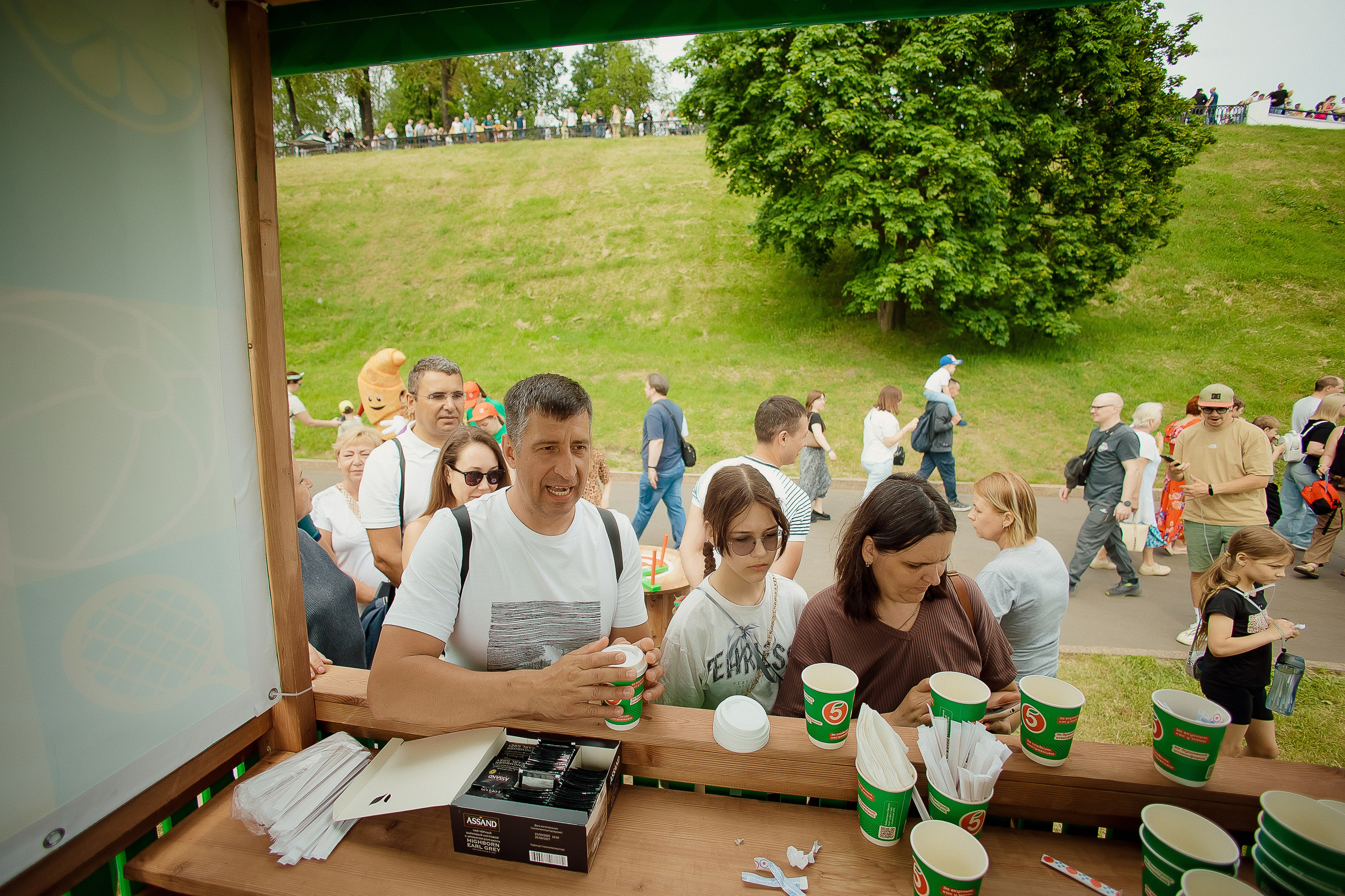Летнее кофе. Свадебный фотограф