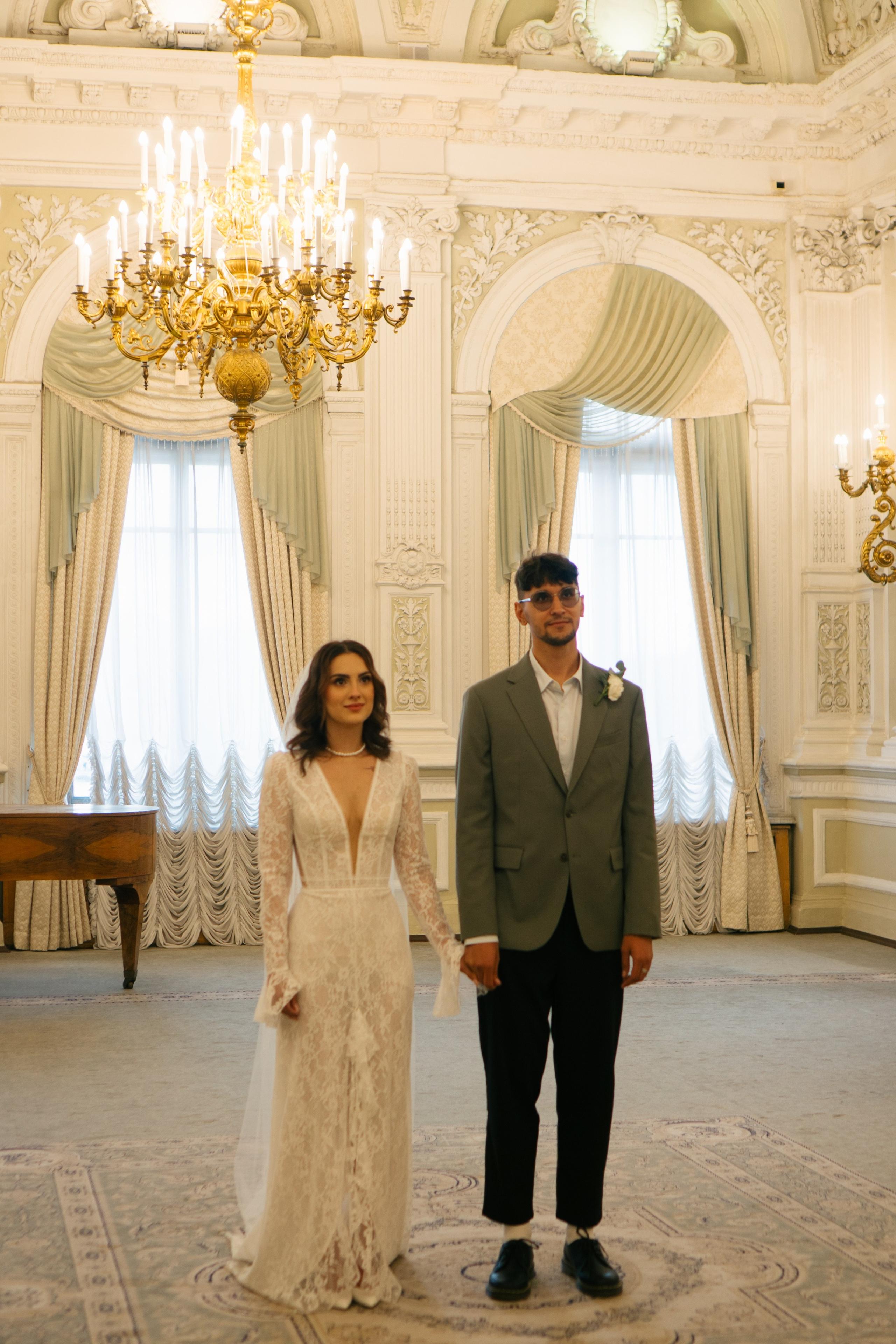 СВАДЕБНАЯ СЬЕМКА В ПЕРВОМ ДВОРЦЕ БРАКОСОЧЕТАНИЯ. Профессиональный фотограф, Санкт-Петербург — Виктория Богомолова