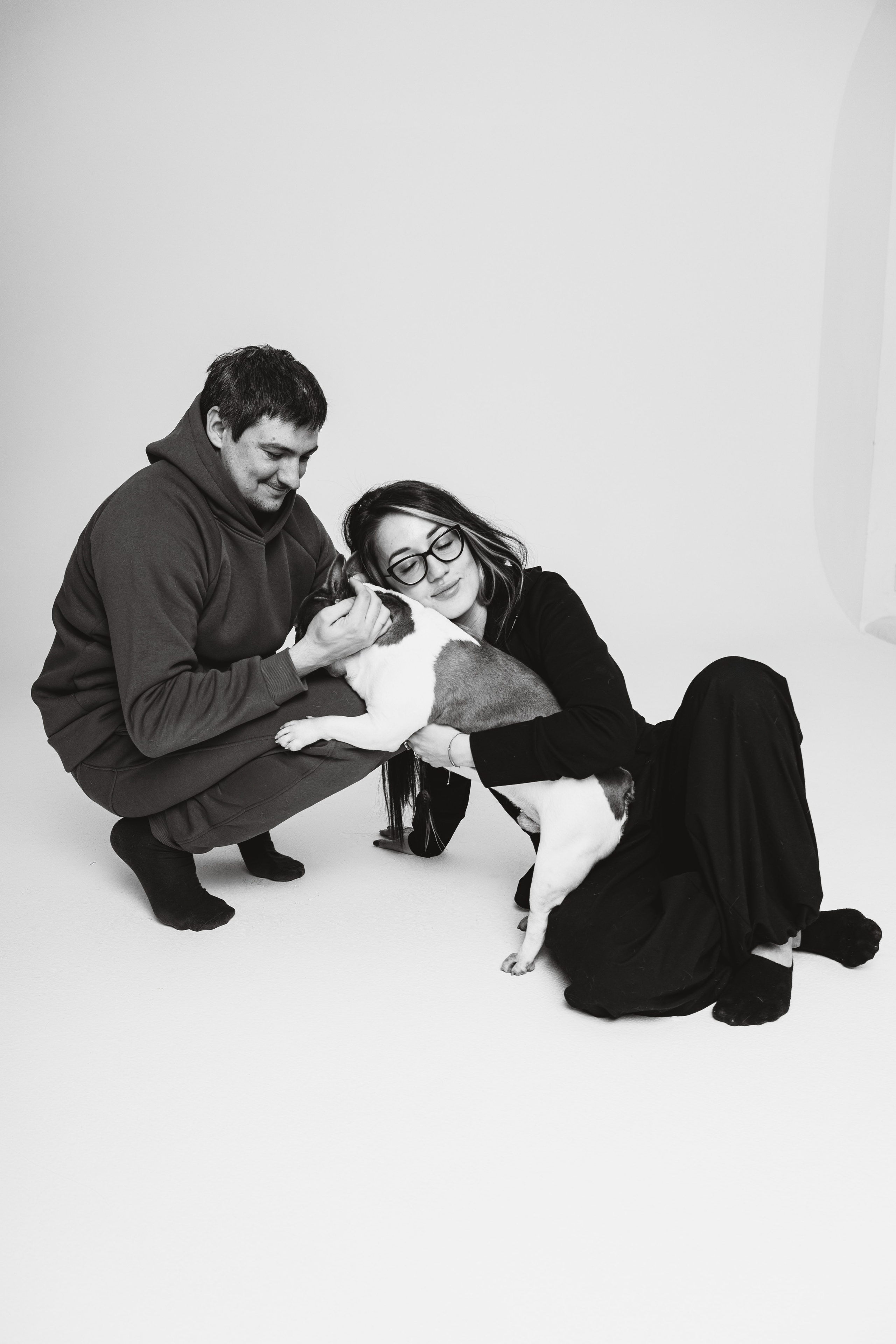 Екатерина, Виталий и Ричи