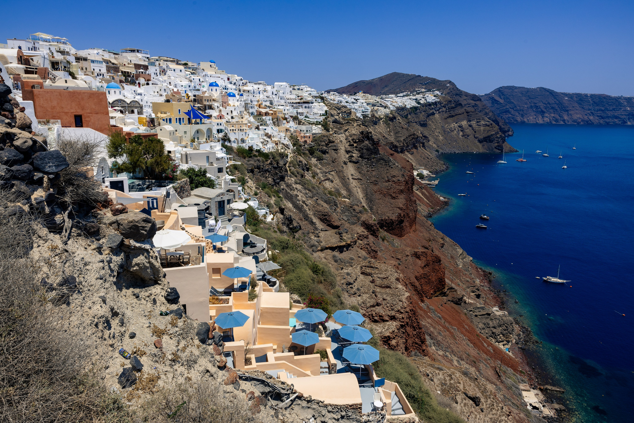 Санторини. Фото департамент круизного лайнера Астория Гранде