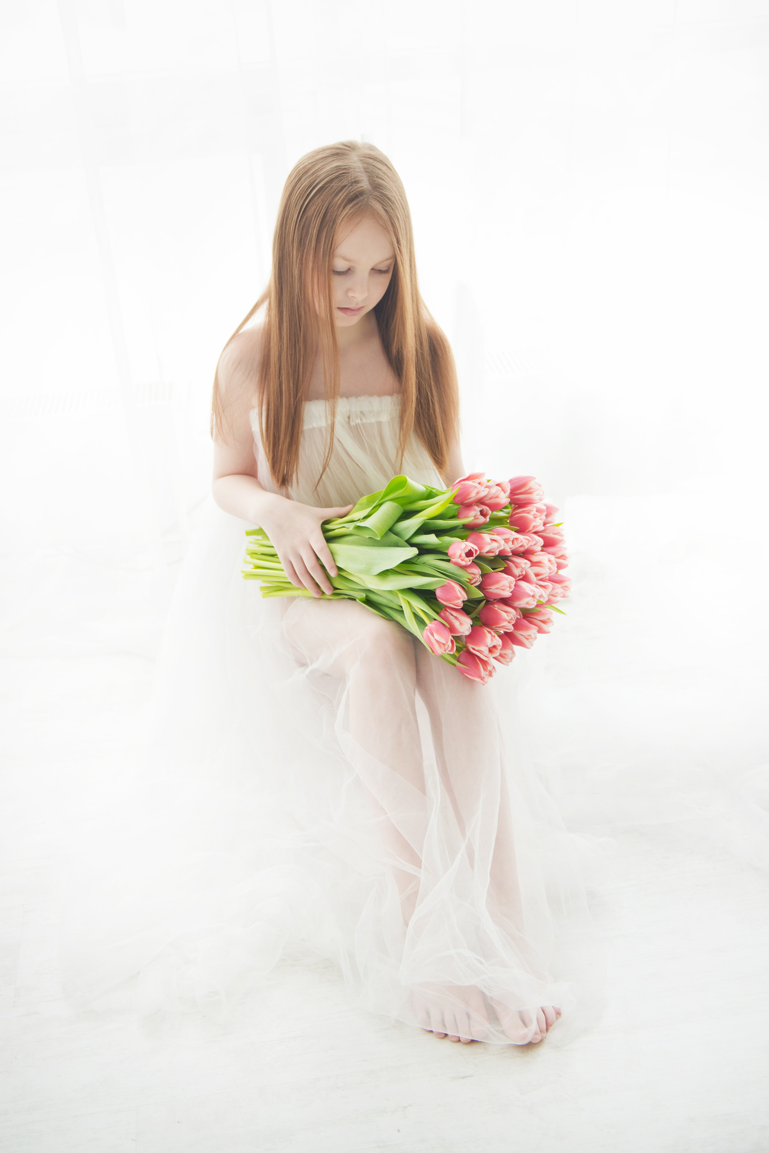 Тюльпаны. Фотограф новорожденных и детей в Барнауле — Екатерина Шапкина