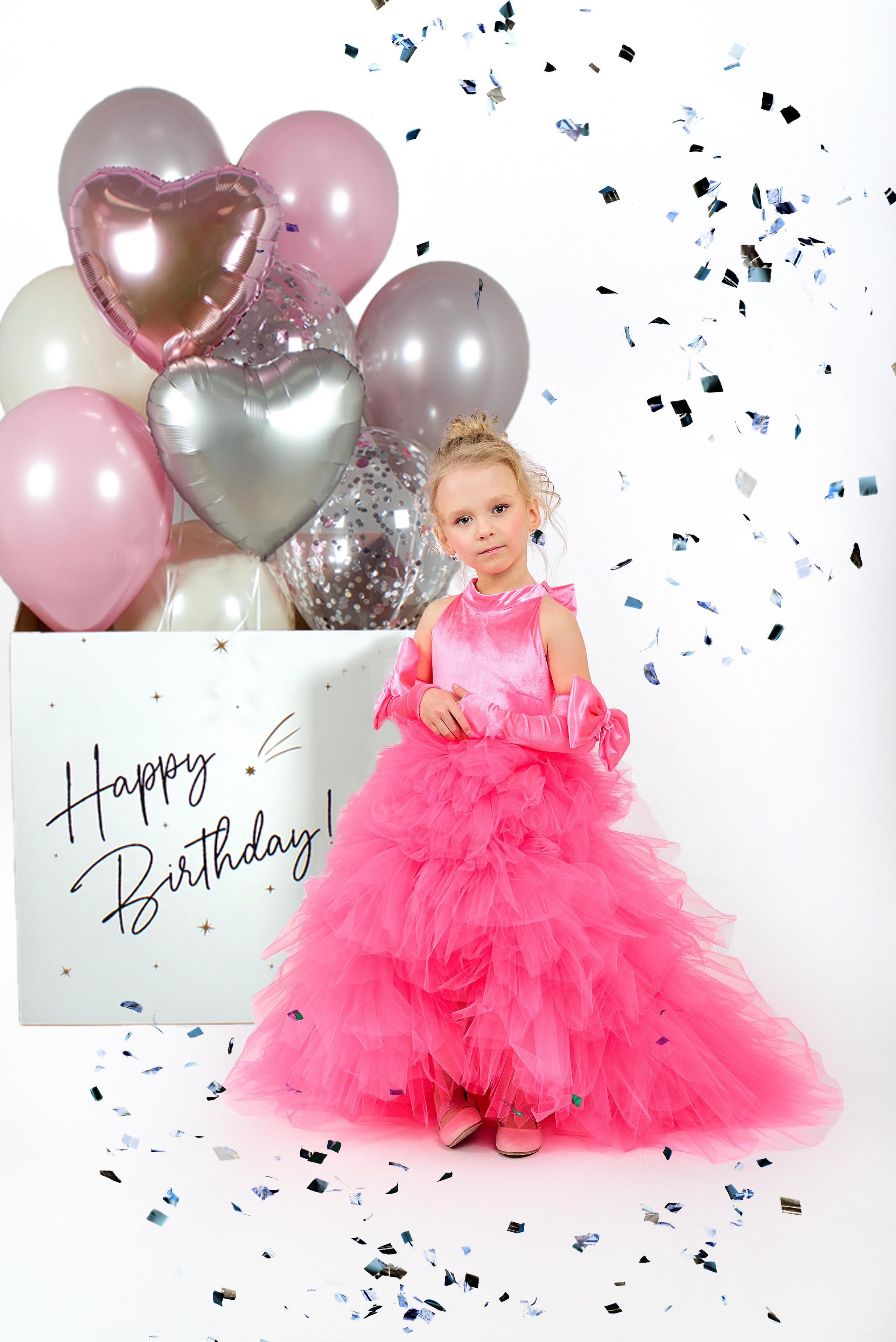 Детская фотосессия в студии на День Рождения. Фотограф в Москве Lidiya_Li_Photo