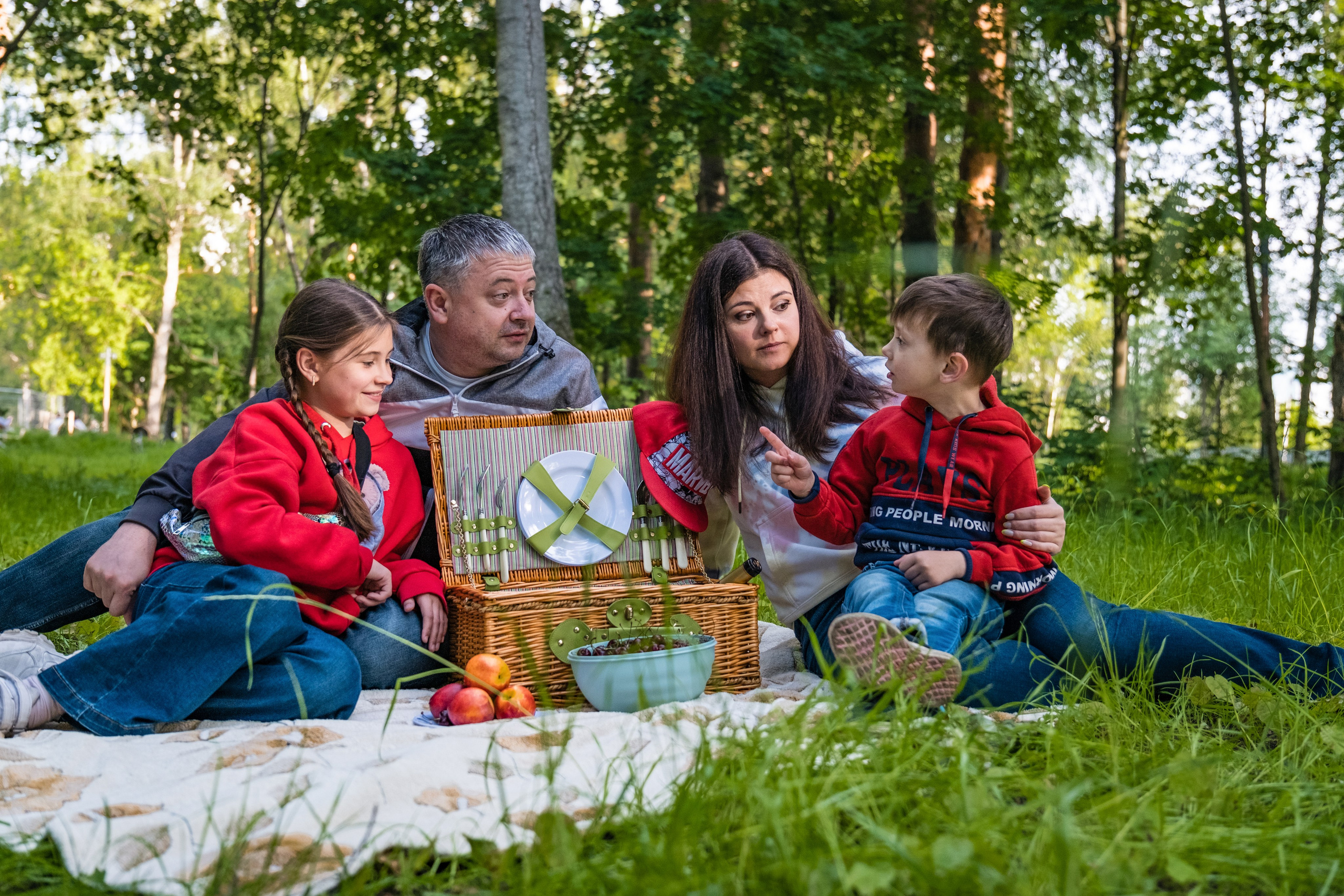 Июнь, Парк, Семейная. Фотограф в Москве Алексей Вовк