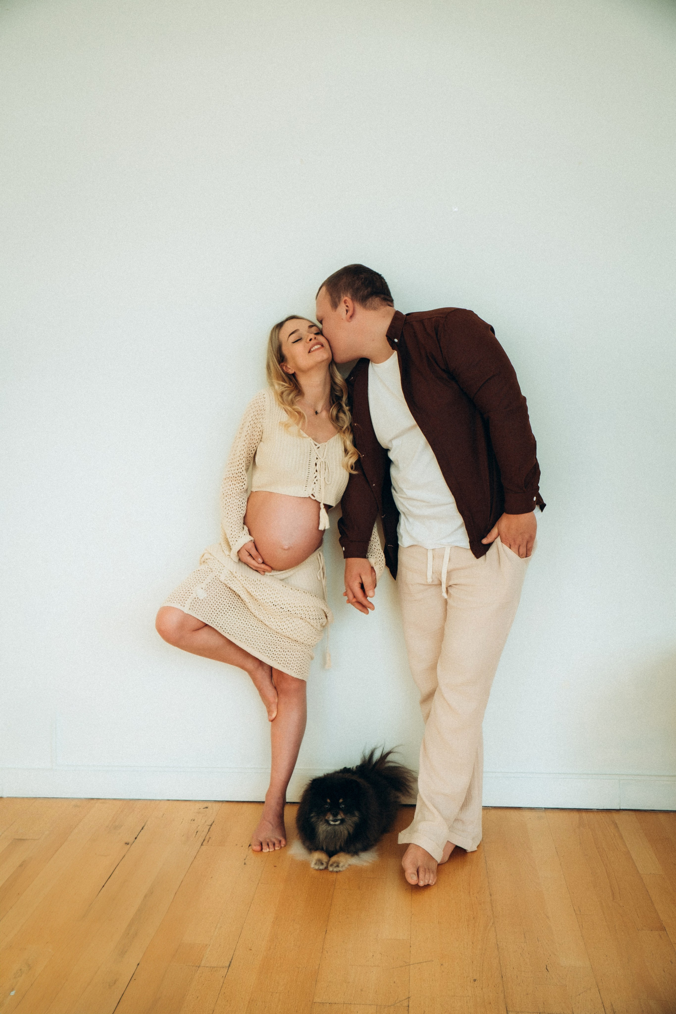 Лавстори новогодняя фотосессия беременности в Спб. Фотограф в Санкт-Петербурге Кристина Брянская