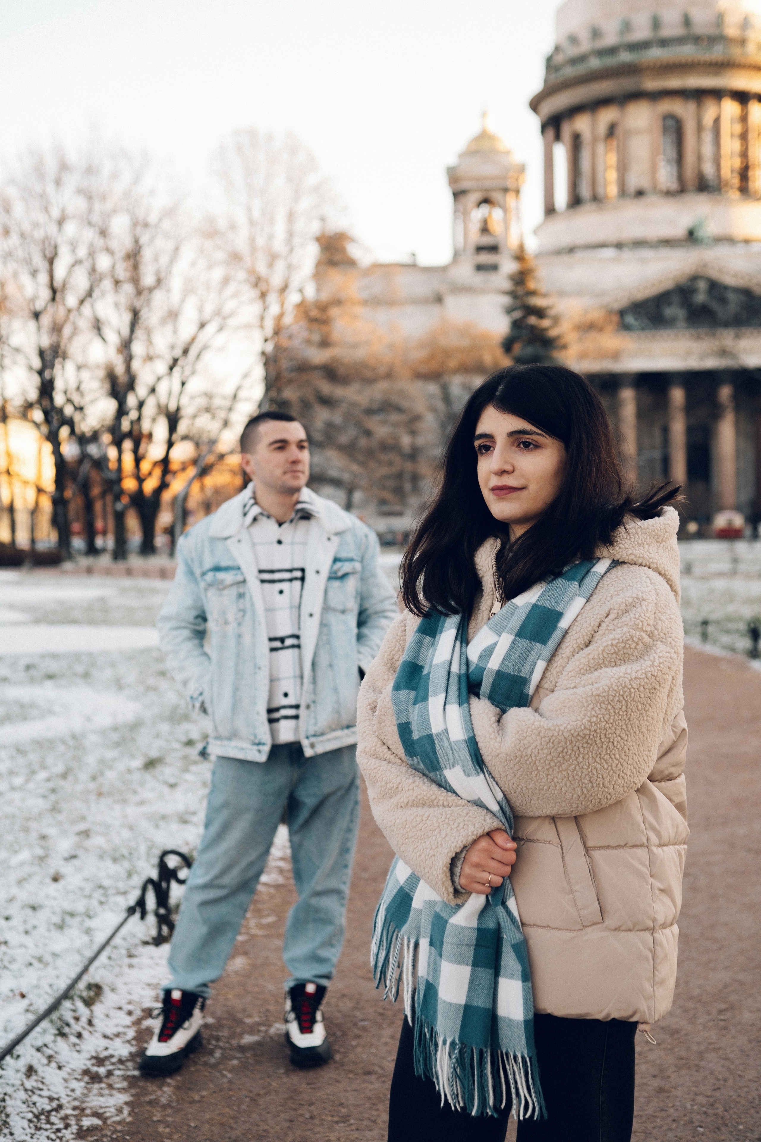 От Дворцовой к Исаакиевскому (зима). Фотограф в Санкт-Петербурге Кристина Брянская